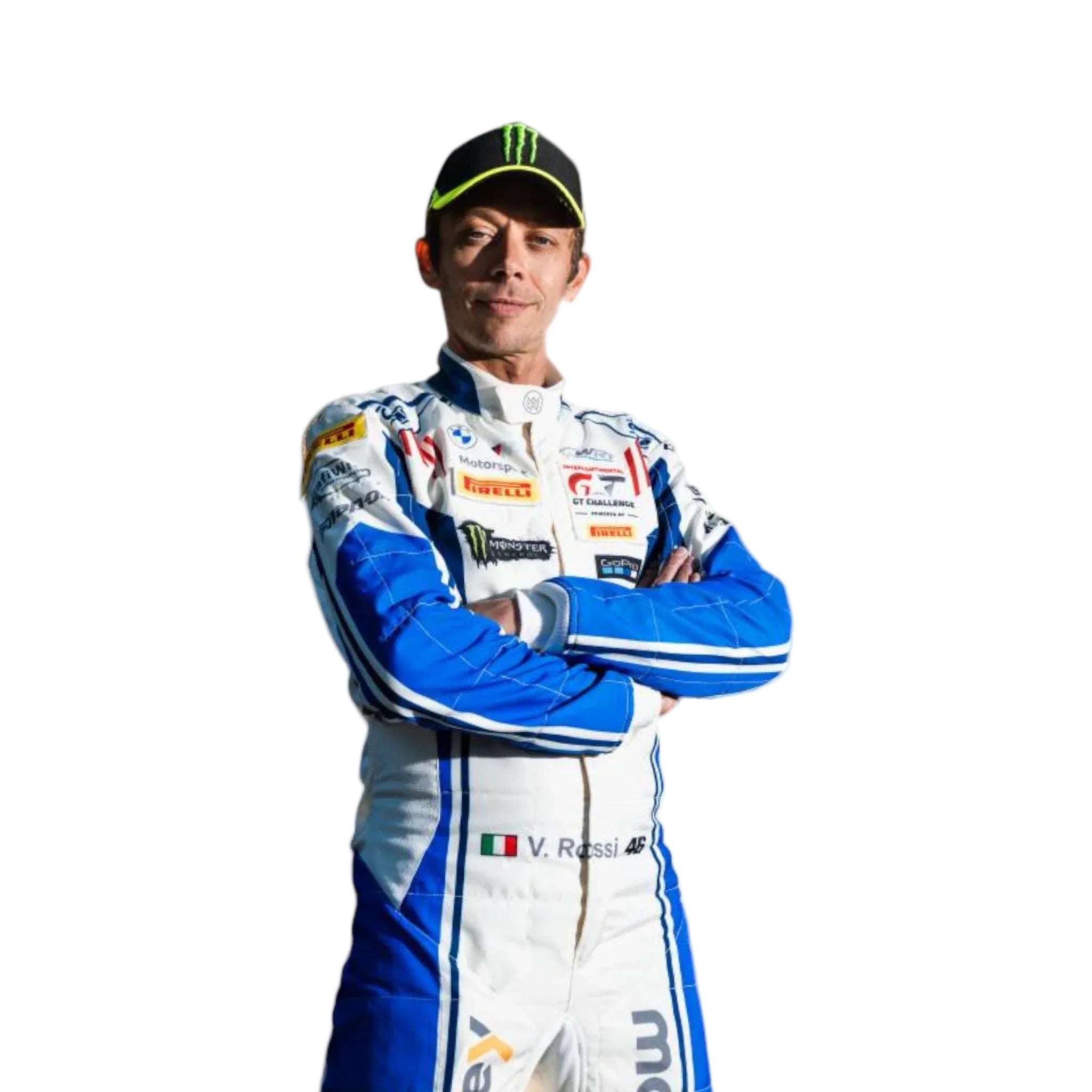 2023 Valentino Rossi BMW Motorsport Printed Race Suit
