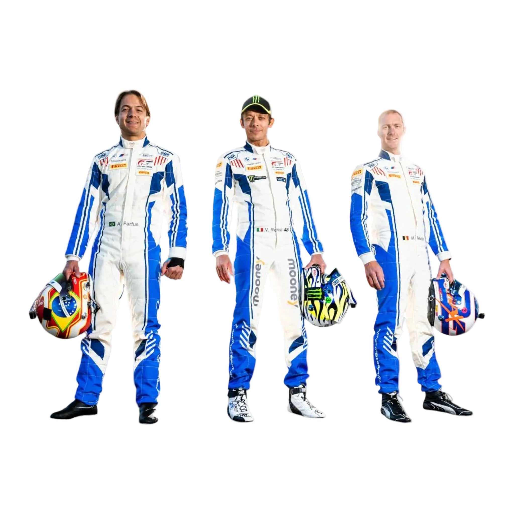 2023 Valentino Rossi BMW Motorsport Printed Race Suit