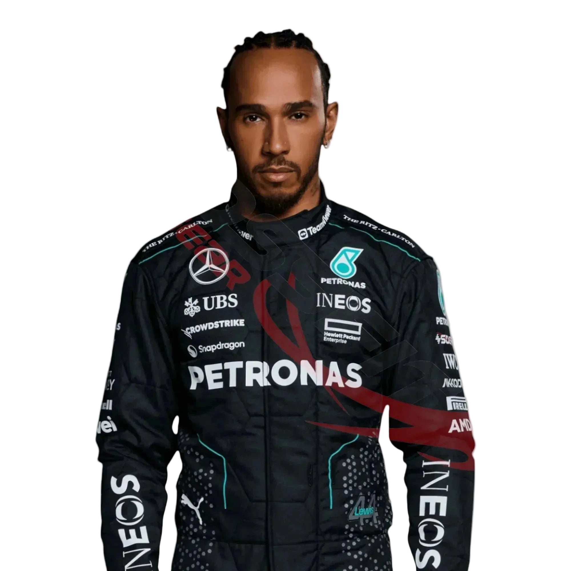 2024 Lewis Hamilton Mercedes AMG F1 Race Suit