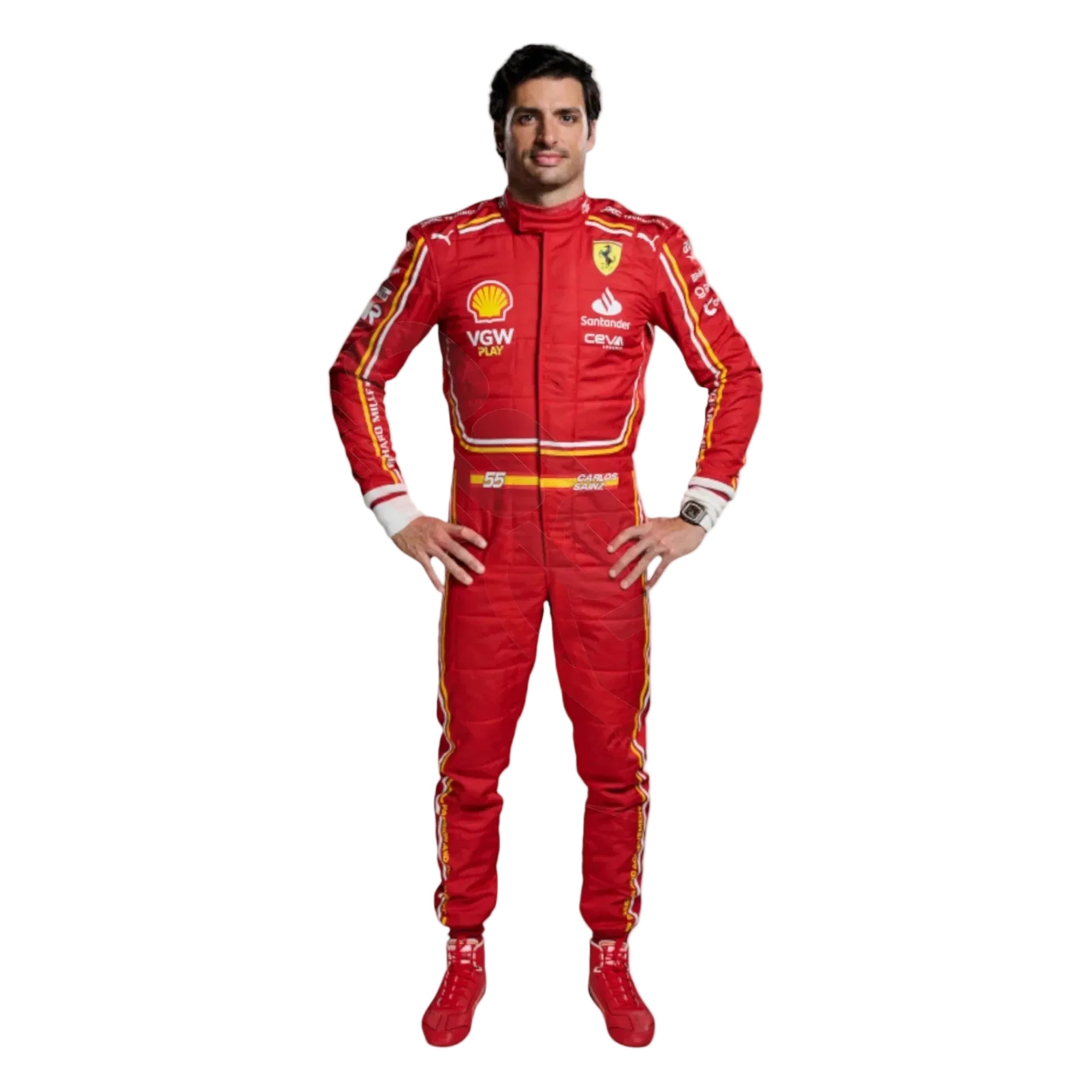 2024 Carlos Sainz Jr. Scuderia Ferrari F1 Race suit