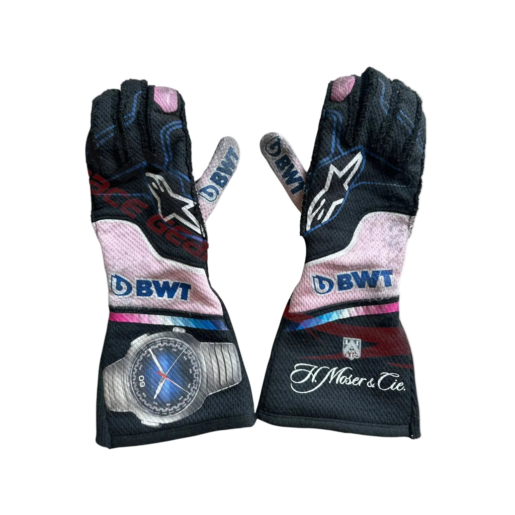 2024 Esteban Ocon Alpine F1 Race Gloves