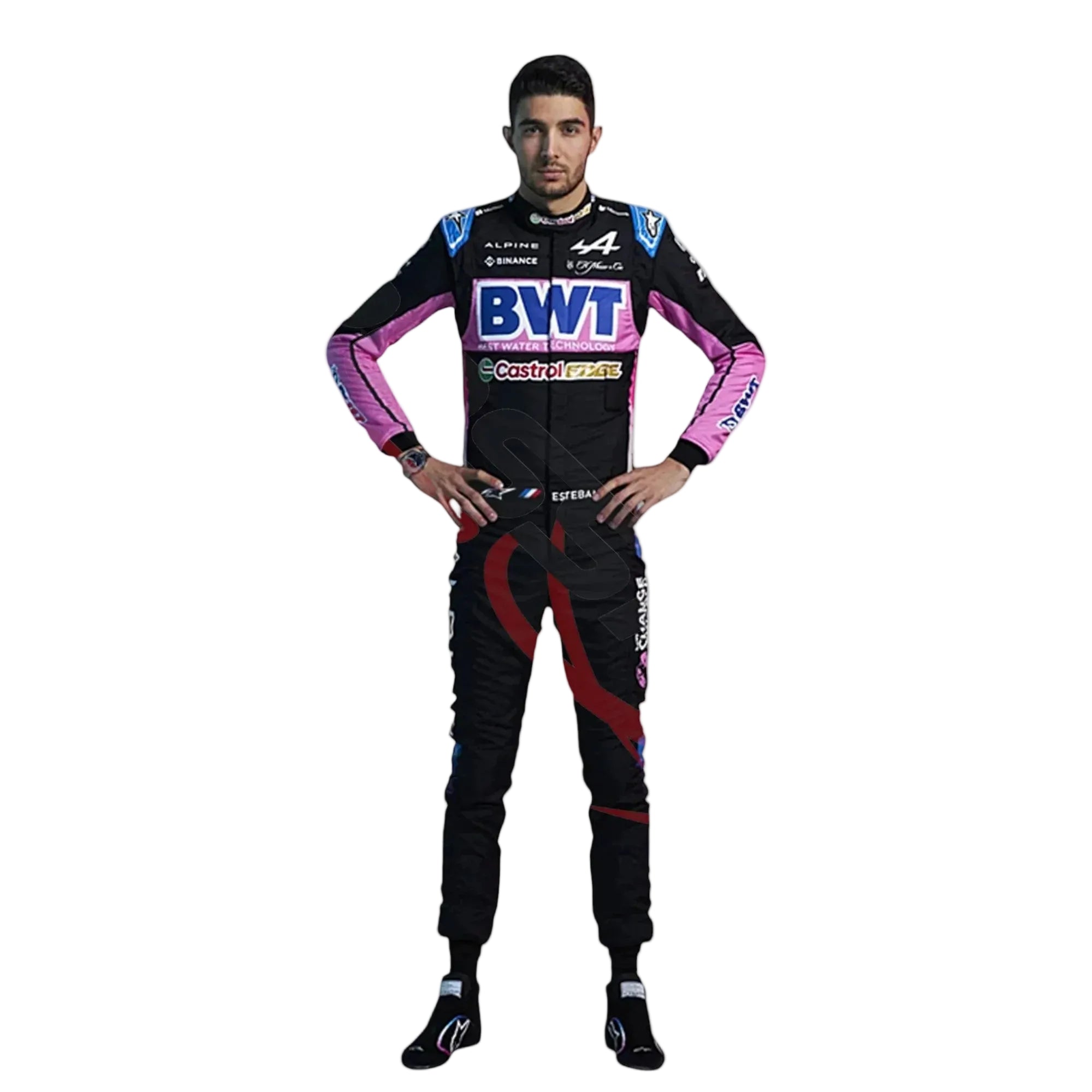 2024 Esteban Ocon BWT Alpine F1 Race Suit