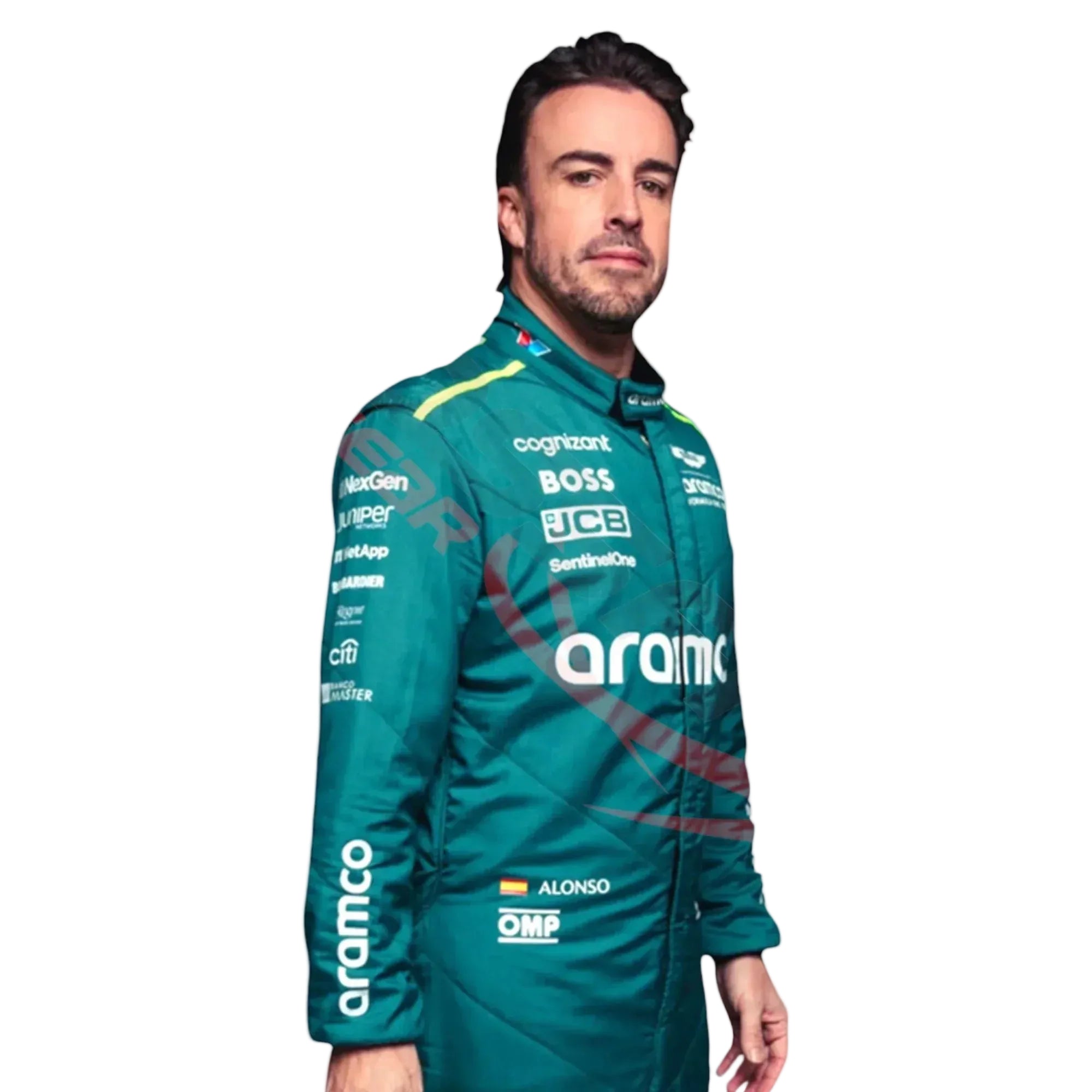 2024 Fernando Alonso Aston Martin F1 Race Suit