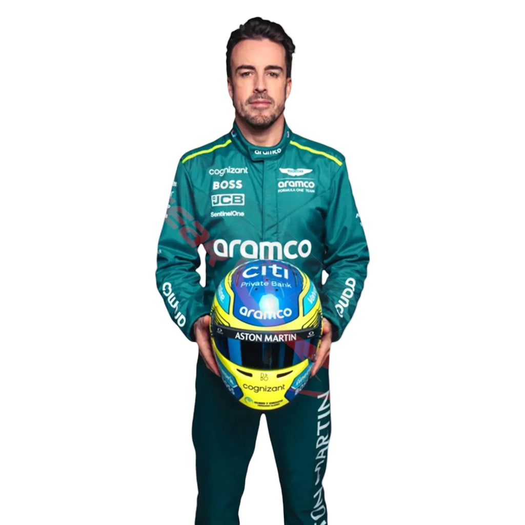 2024 Fernando Alonso Aston Martin F1 Race Suit