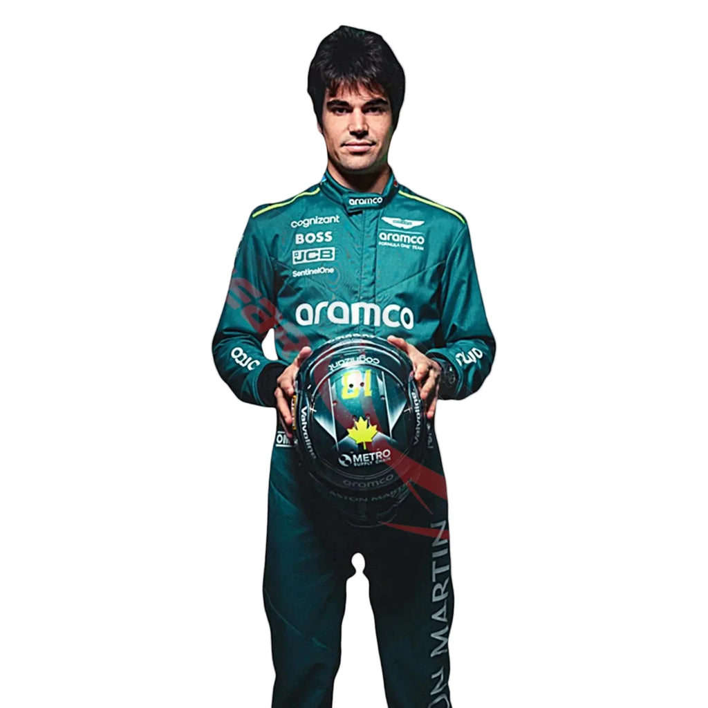2024 Lance Stroll Aston Martin F1 Race Suit