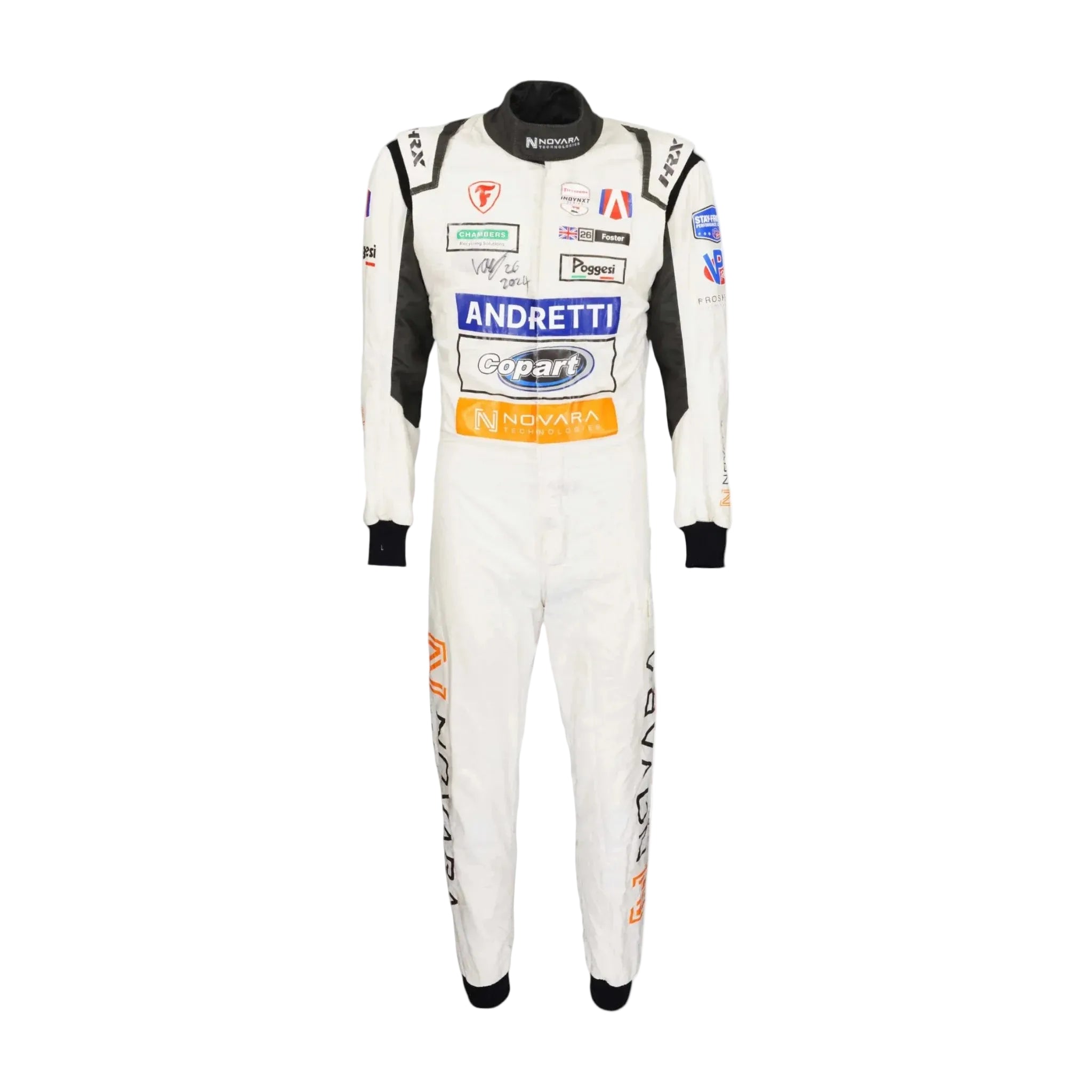 2024 Louis Foster Indy NXT printed Race Suit