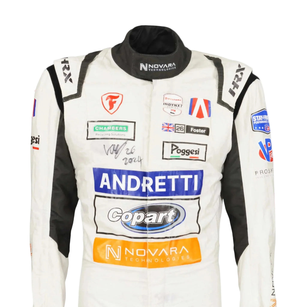 2024 Louis Foster Indy NXT printed Race Suit