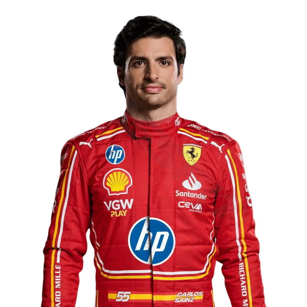 2024 Monaco GP Scuderia Ferrari Hp Carlos Sainz F1 Race Suit