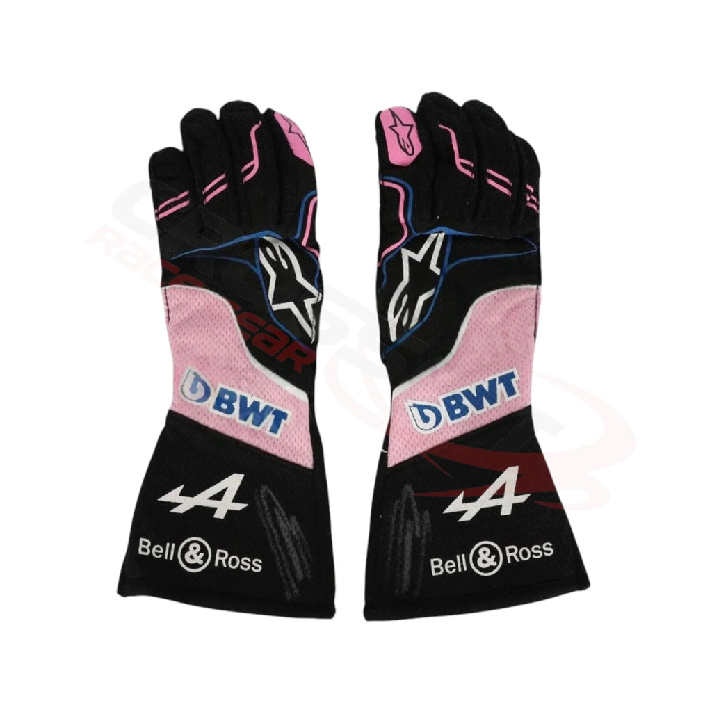 2024 Pierre Gasly BWT Alpine F1 Race Gloves