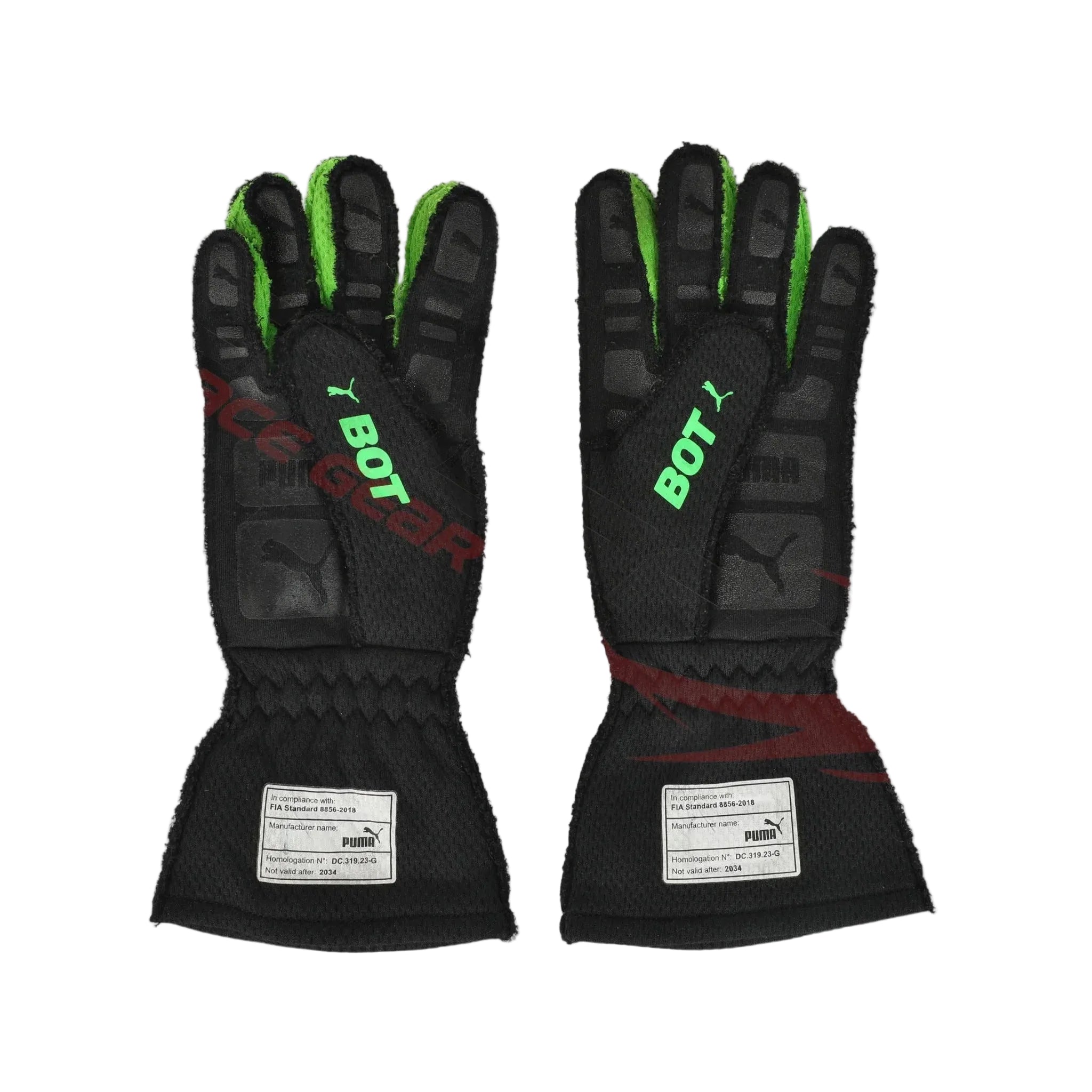 2024 Valtteri Bottas Kick Sauber F1 Race Gloves