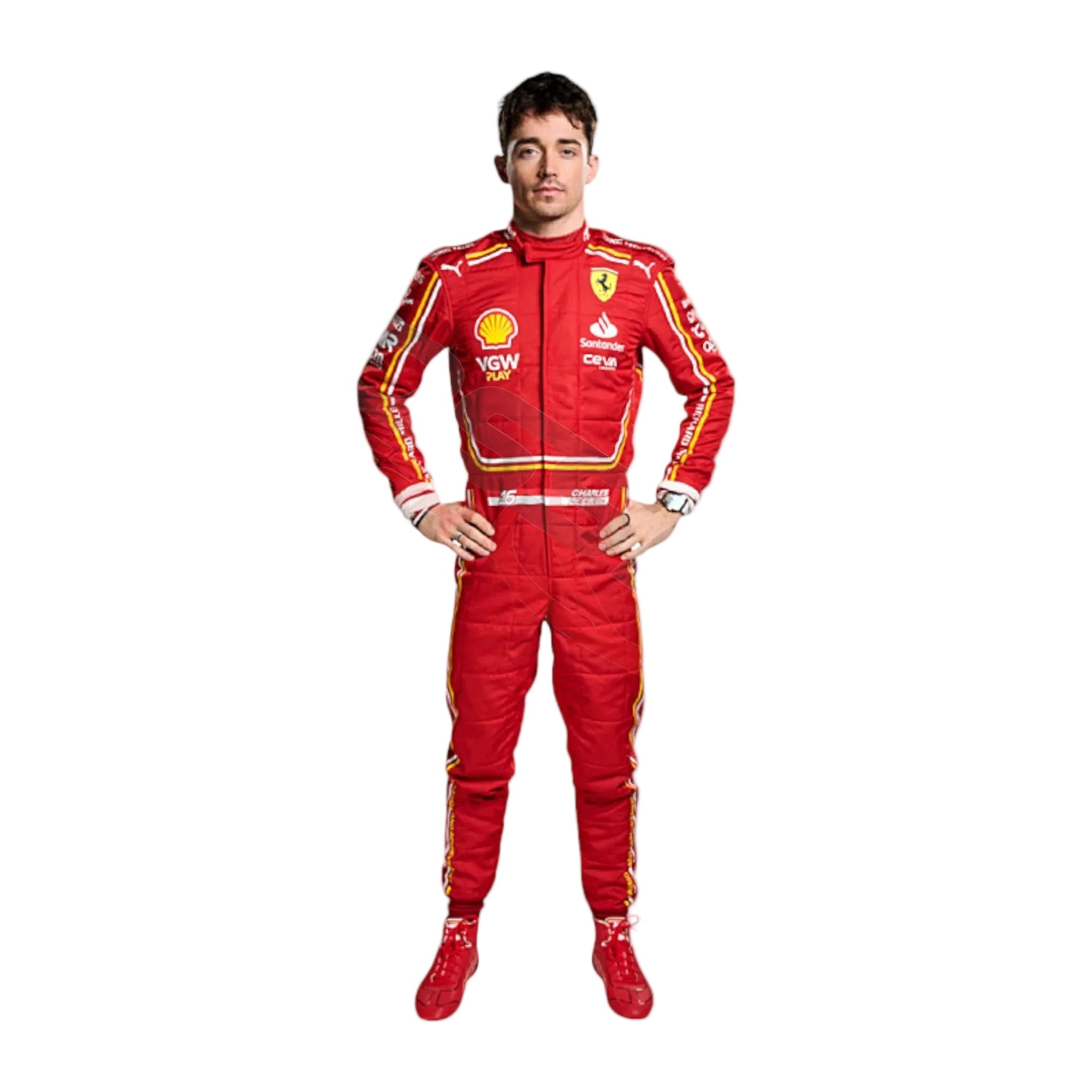2024 charles leclerc Ferrari F1 Suit
