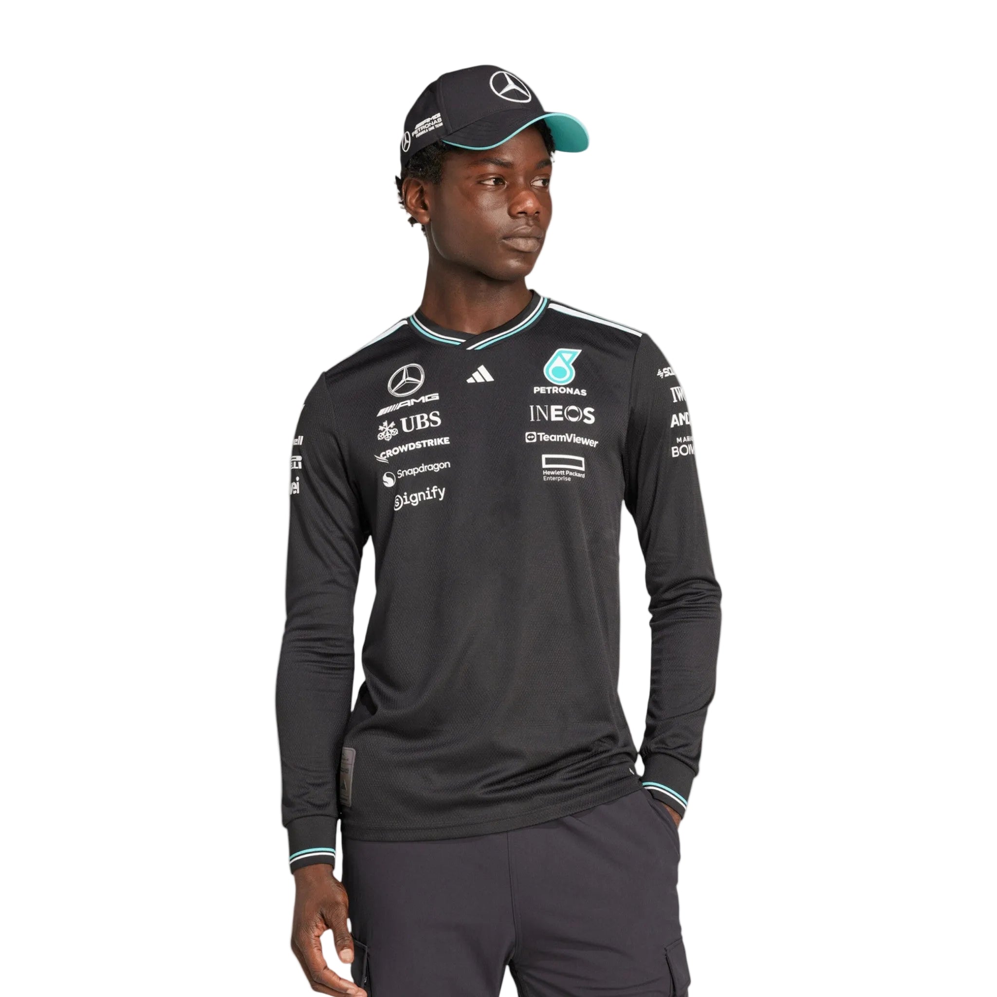 2025 Mercedes-AMG Petronas F1 Team Long Sleeve T-shirt