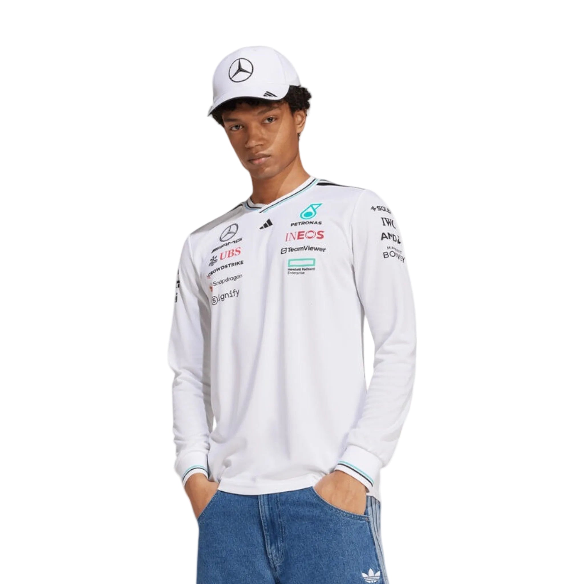 2025 Mercedes-AMG Petronas F1 Team Long Sleeve T-shirt