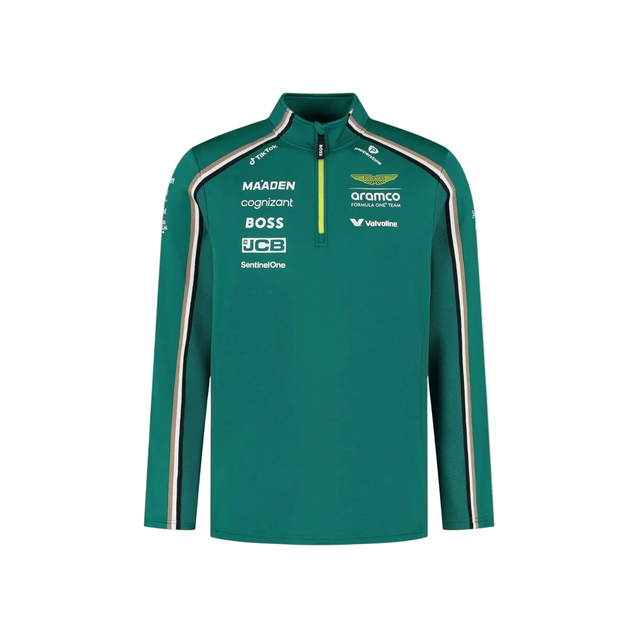2025 Aston Martin F1 Team 14 Zip Sweater