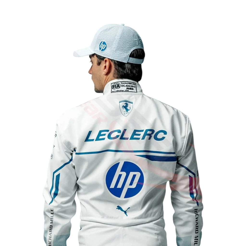 2025 Charles Leclerc Scuderia Ferrari Hp Monaco GP Race Suit