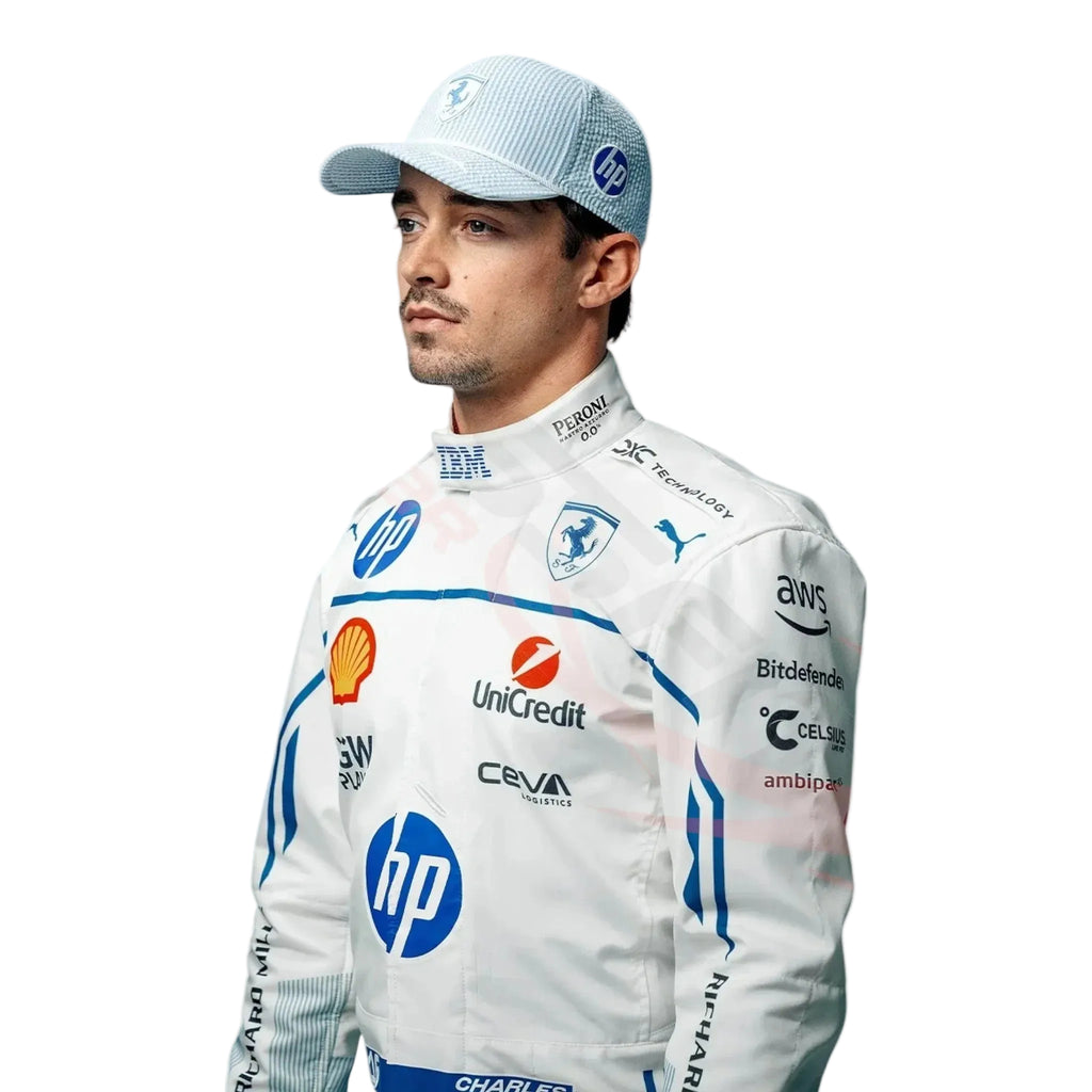 2025 Charles Leclerc Scuderia Ferrari Hp Monaco GP Race Suit