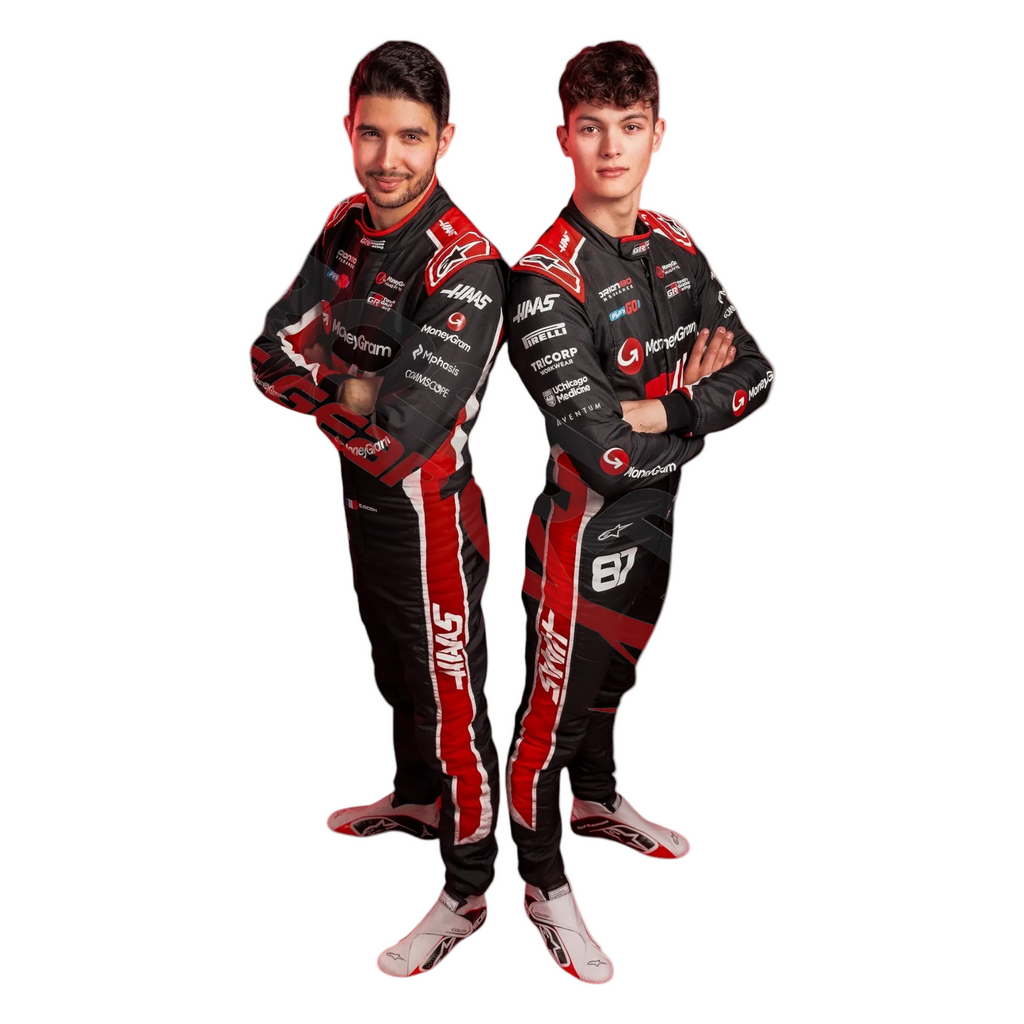 2025 Esteban Ocon Hass F1 Race Suit