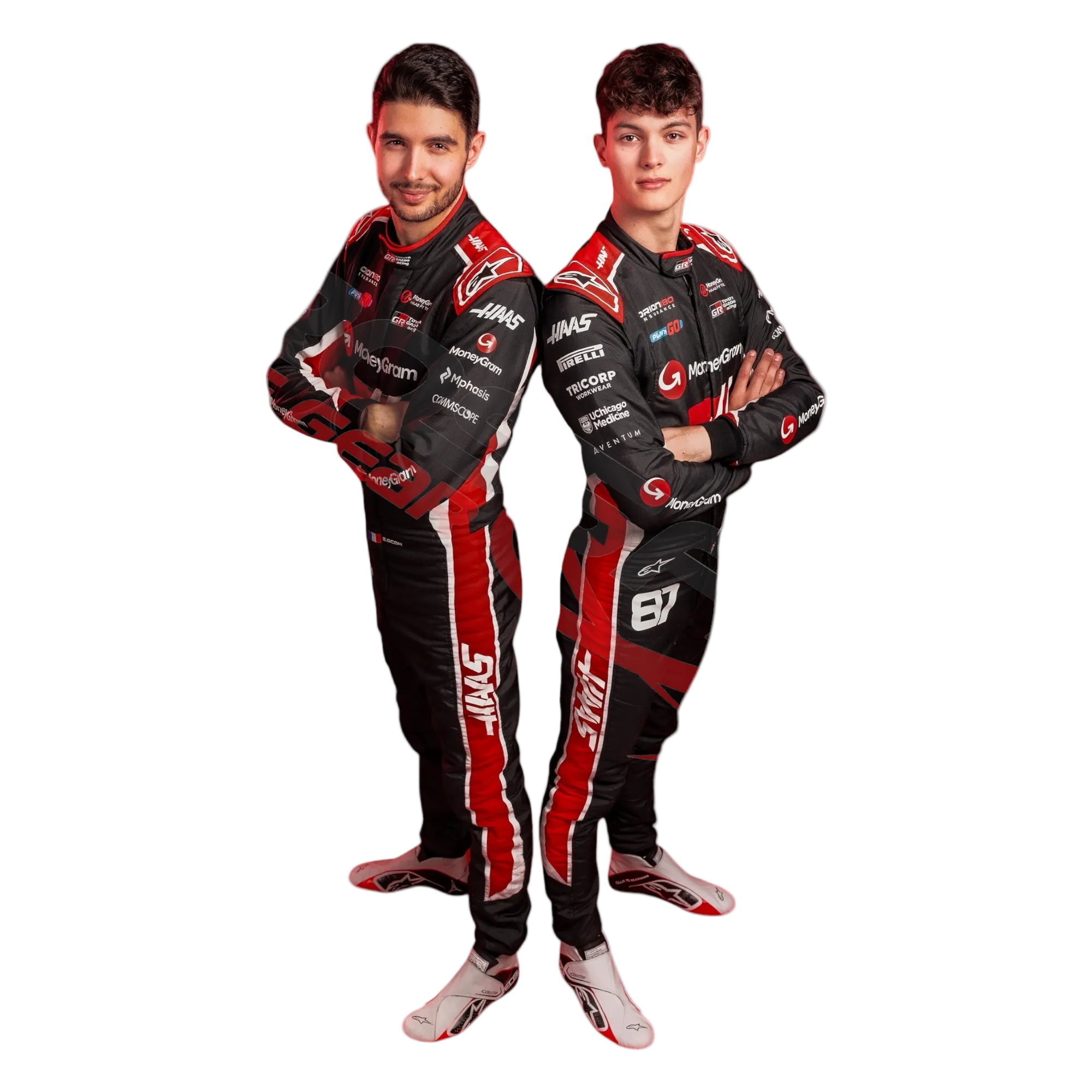 2025 Esteban Ocon Hass F1 Race Suit