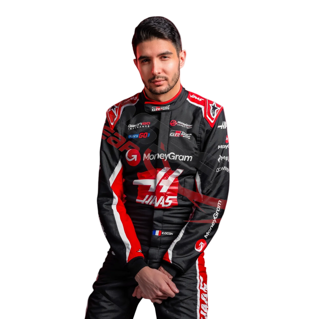 2025 Esteban Ocon Hass F1 Race Suit