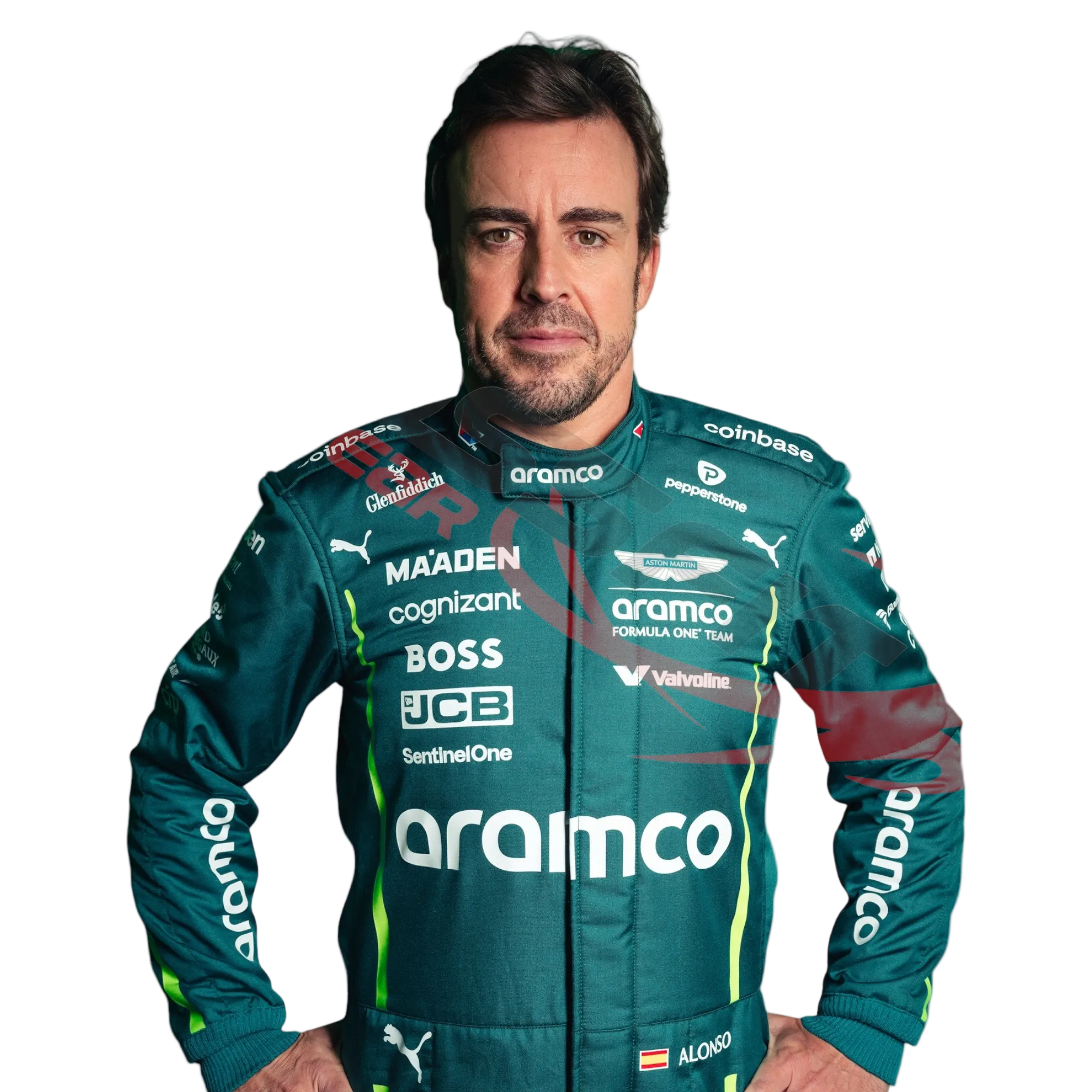 2025 Fernando Alonso Aston Martin F1 Race Suit