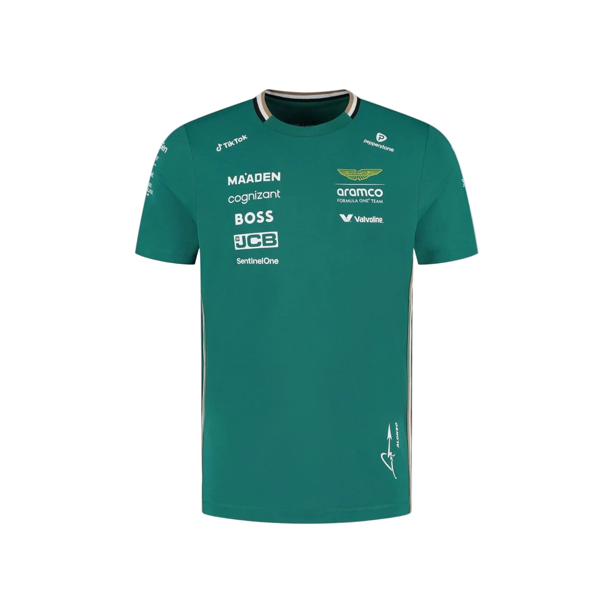 2025 Fernando Alonso Aston Martin F1 T-shirt