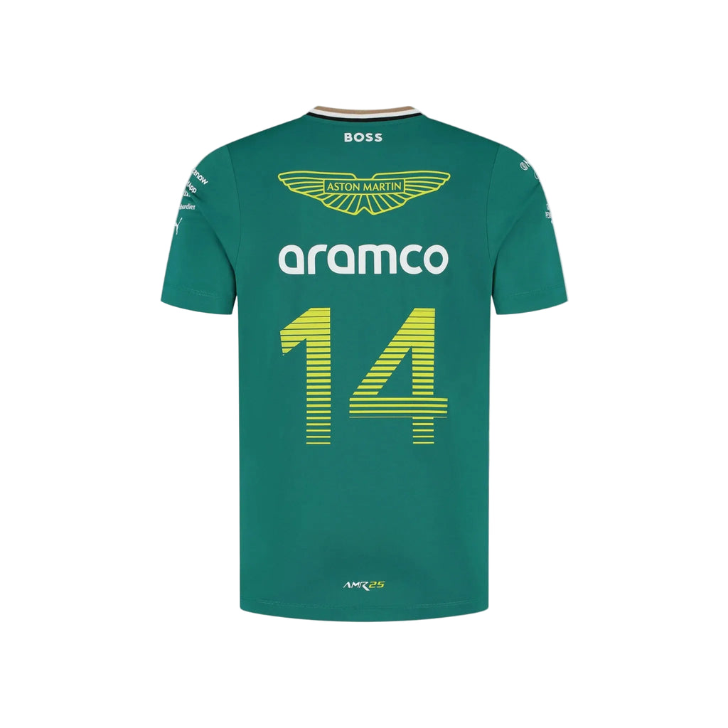 2025 Fernando Alonso Aston Martin F1 T-shirt