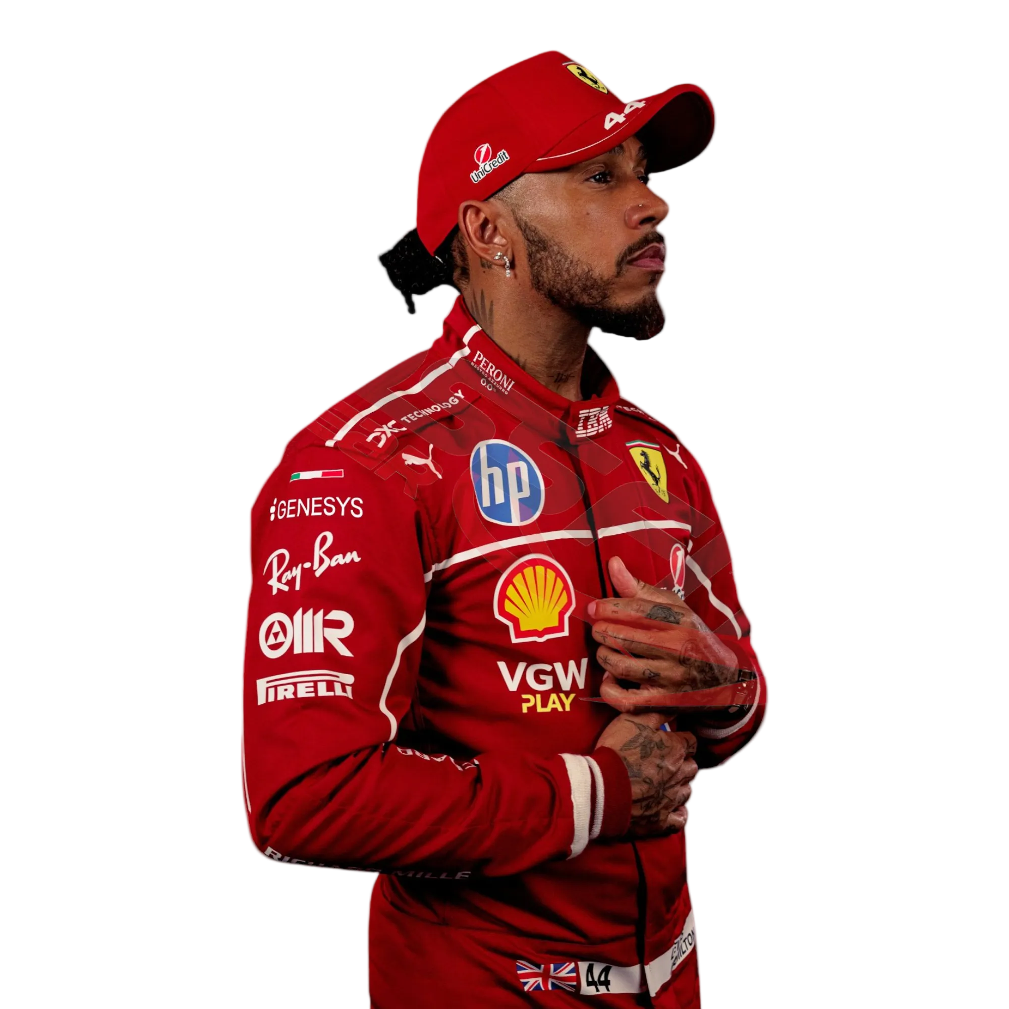 2025 Ferrari HP F1 Team Race Suit