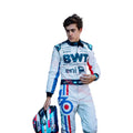 2025 Franco Colapinto Spanish GP celebrate 70 years Race Suit