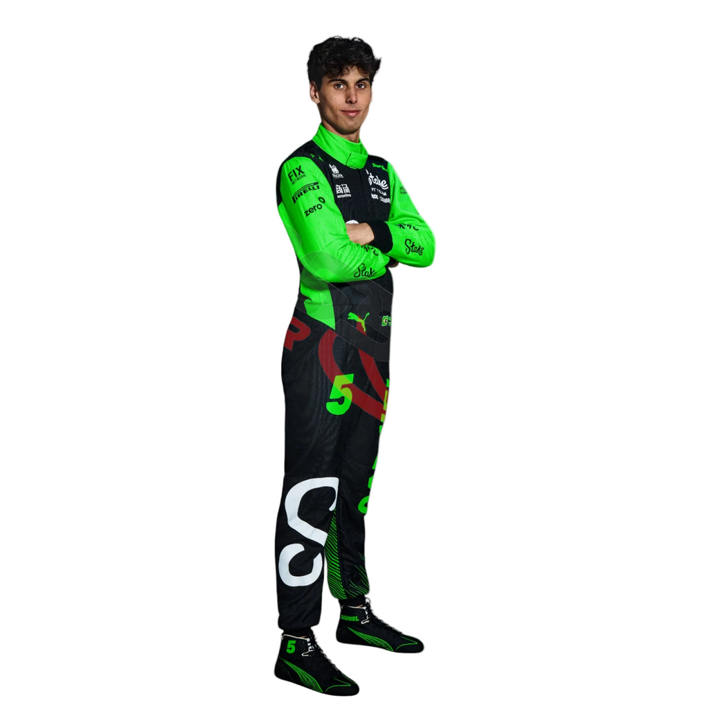 2025 Gabriel Bortoleto Kick Sauber F1 Race Suit