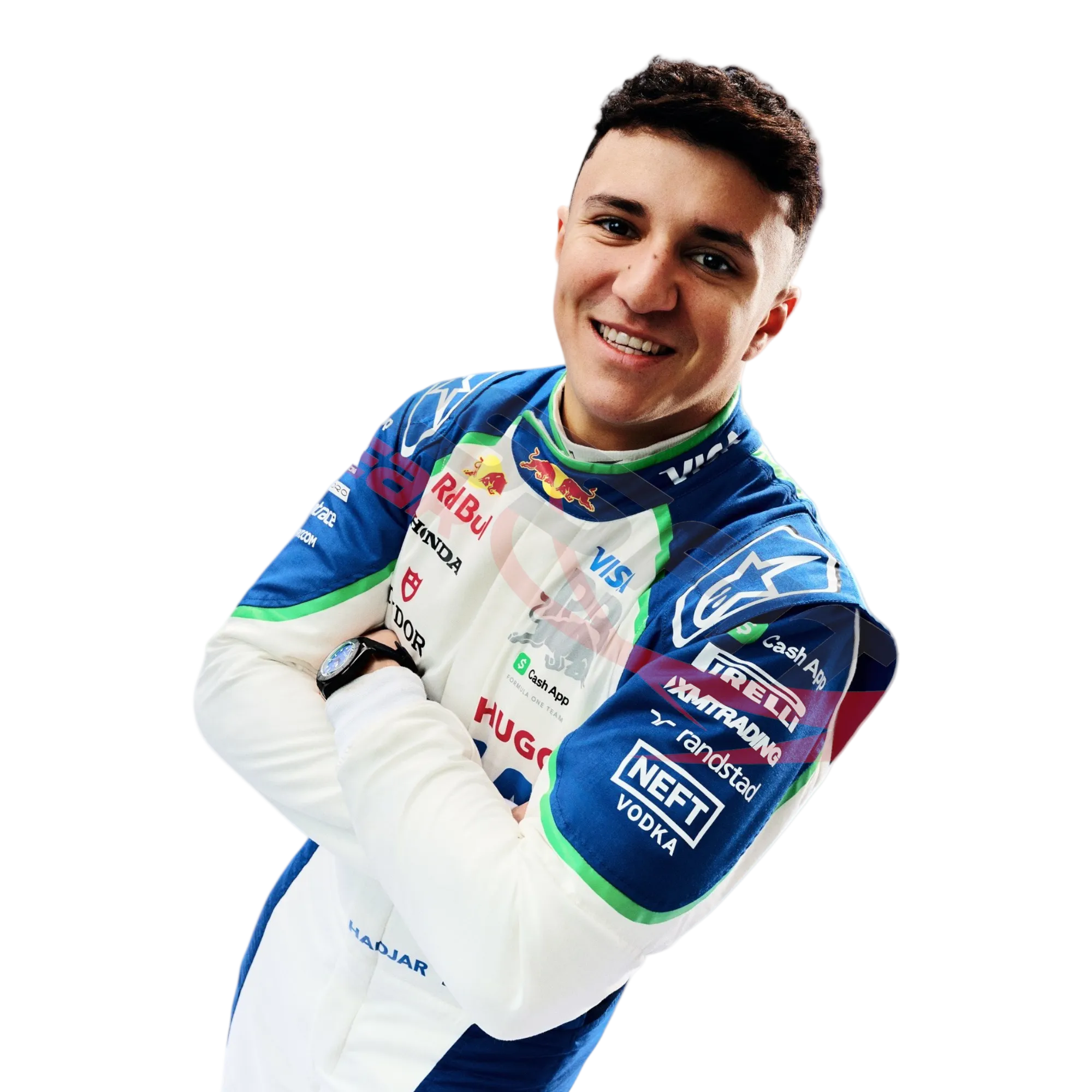 2025 Isack Hadjar VISA RB F1 Race Suit