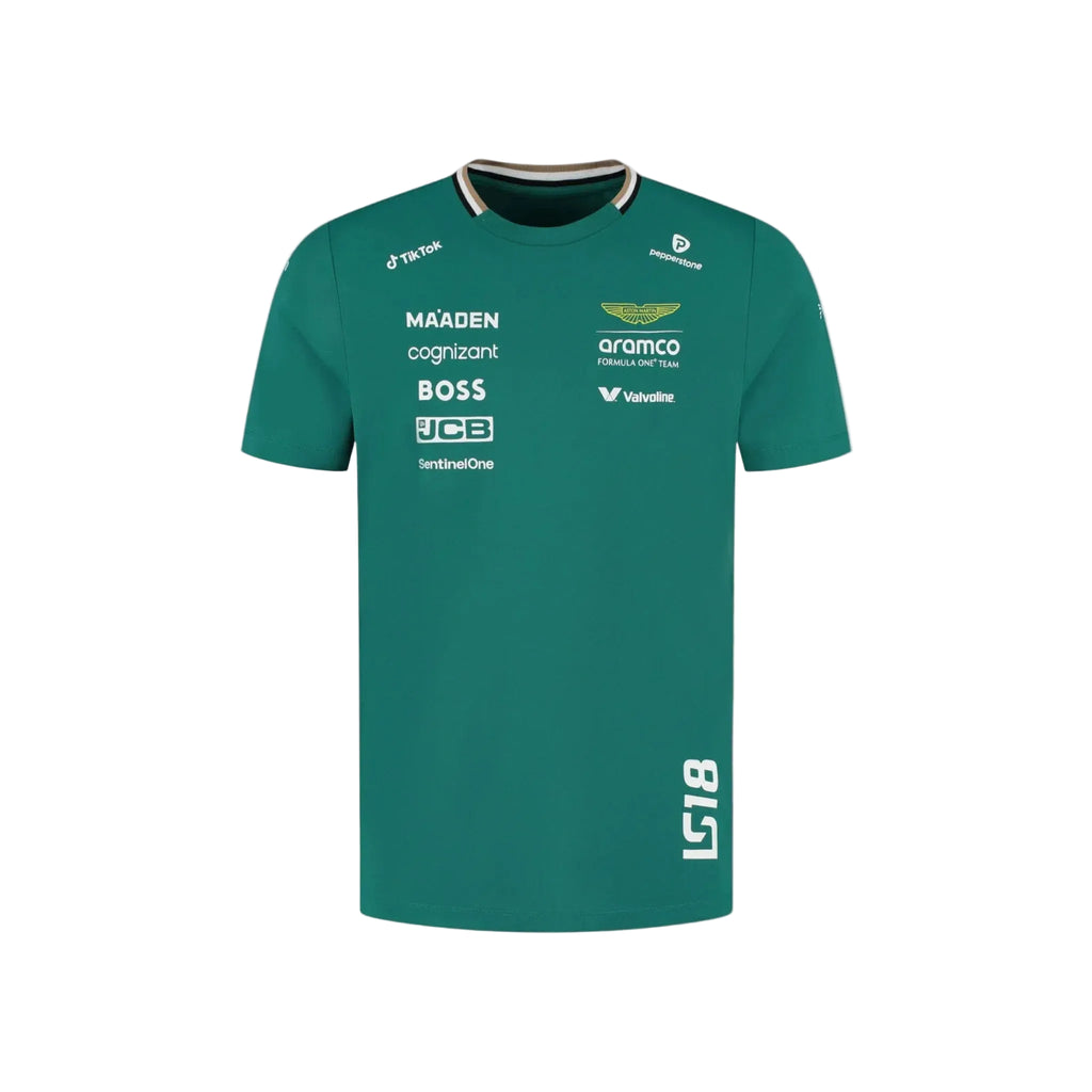 2025 Lance Stroll Aston Martin F1 T-shirt