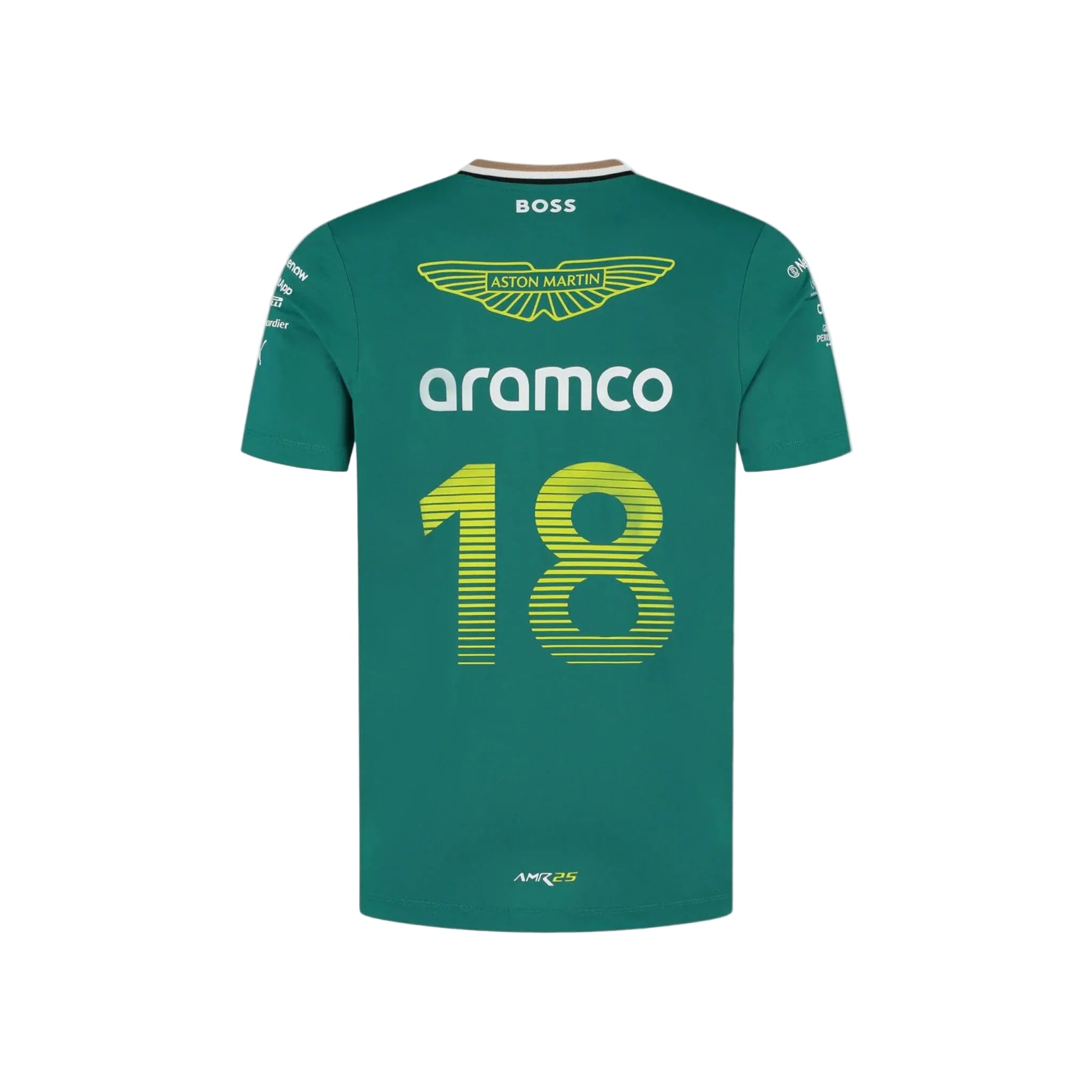 2025 Lance Stroll Aston Martin F1 T-shirt