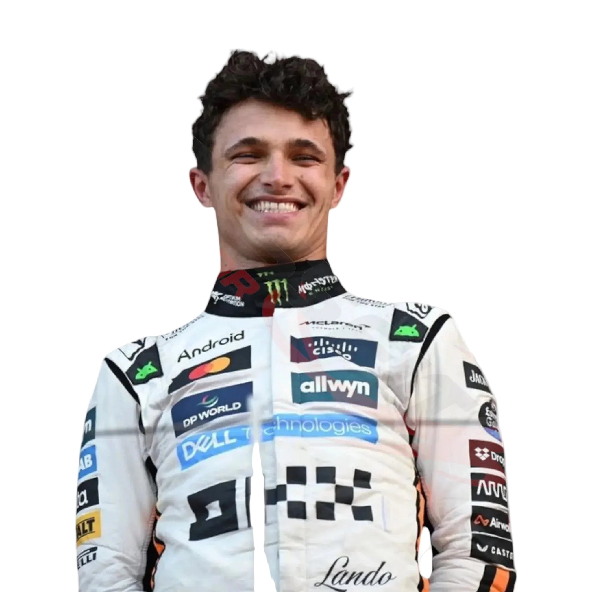 2025 Lando Norris Mclaren Monaco GP Race Suit