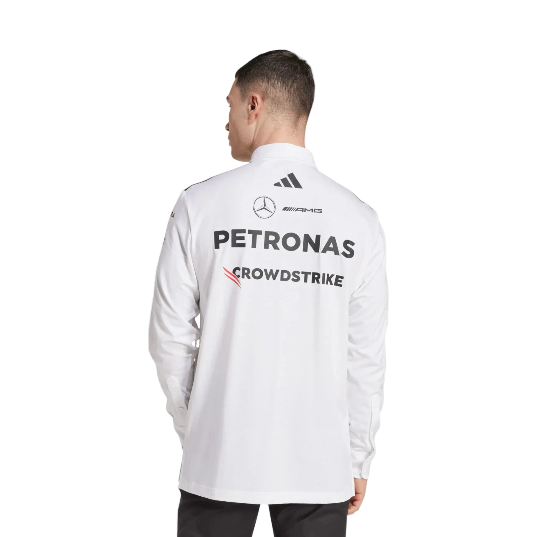 2025 Mercedes-AMG Petronas F1 Team Long Sleeve Polo