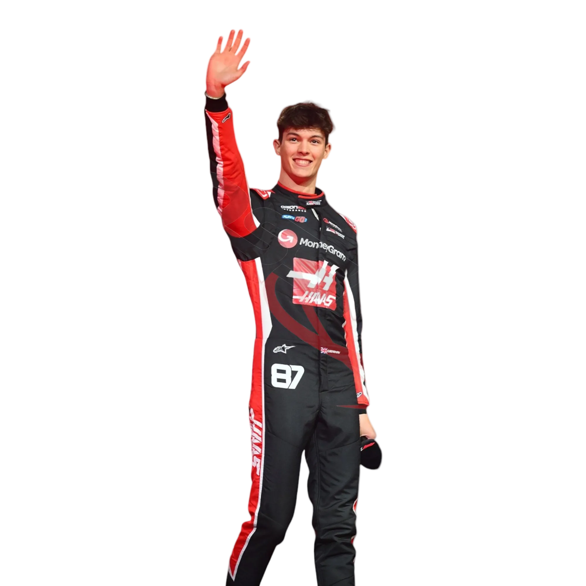 2025 Oliver Bearman Hass F1 Race Suit