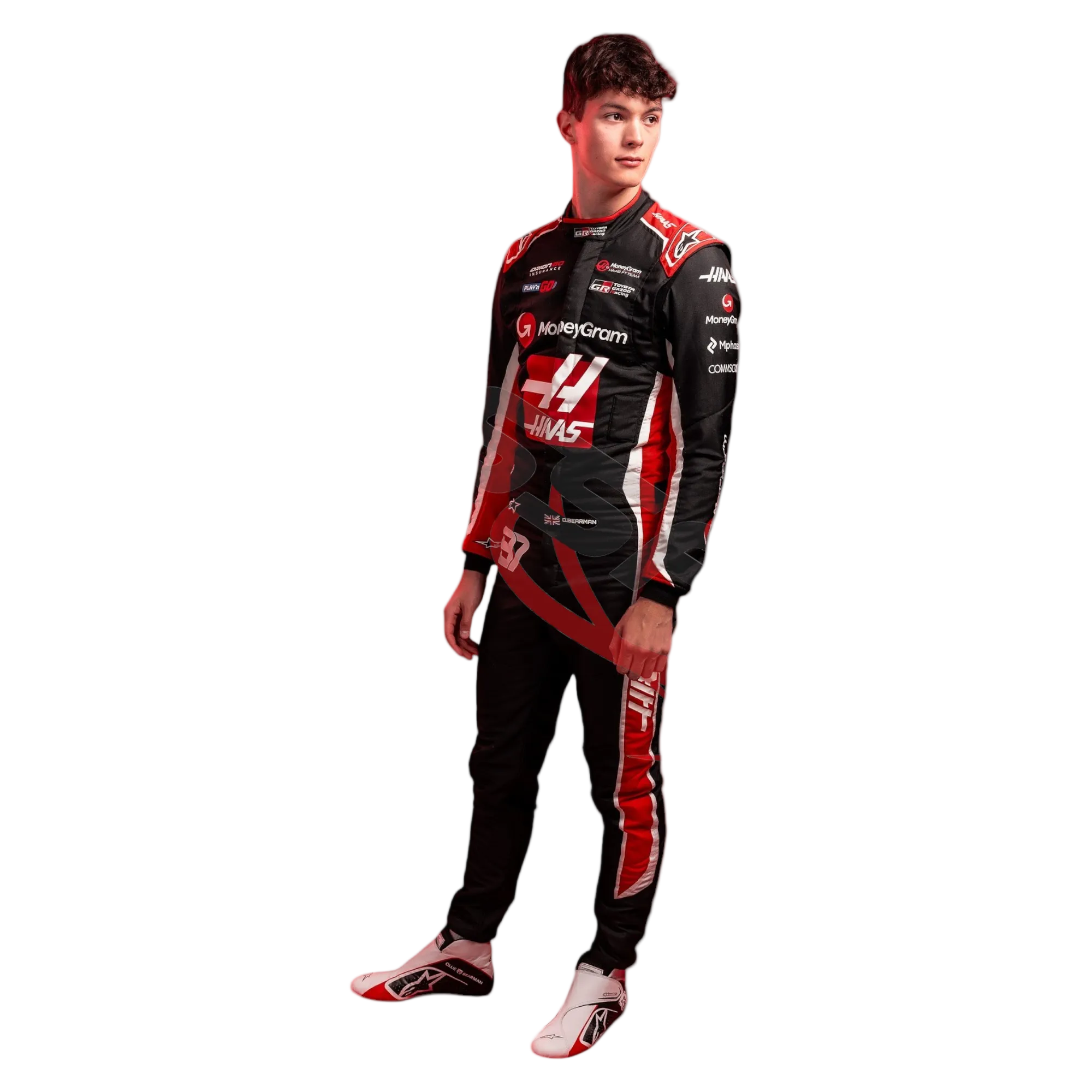 2025 Oliver Bearman Hass F1 Race Suit