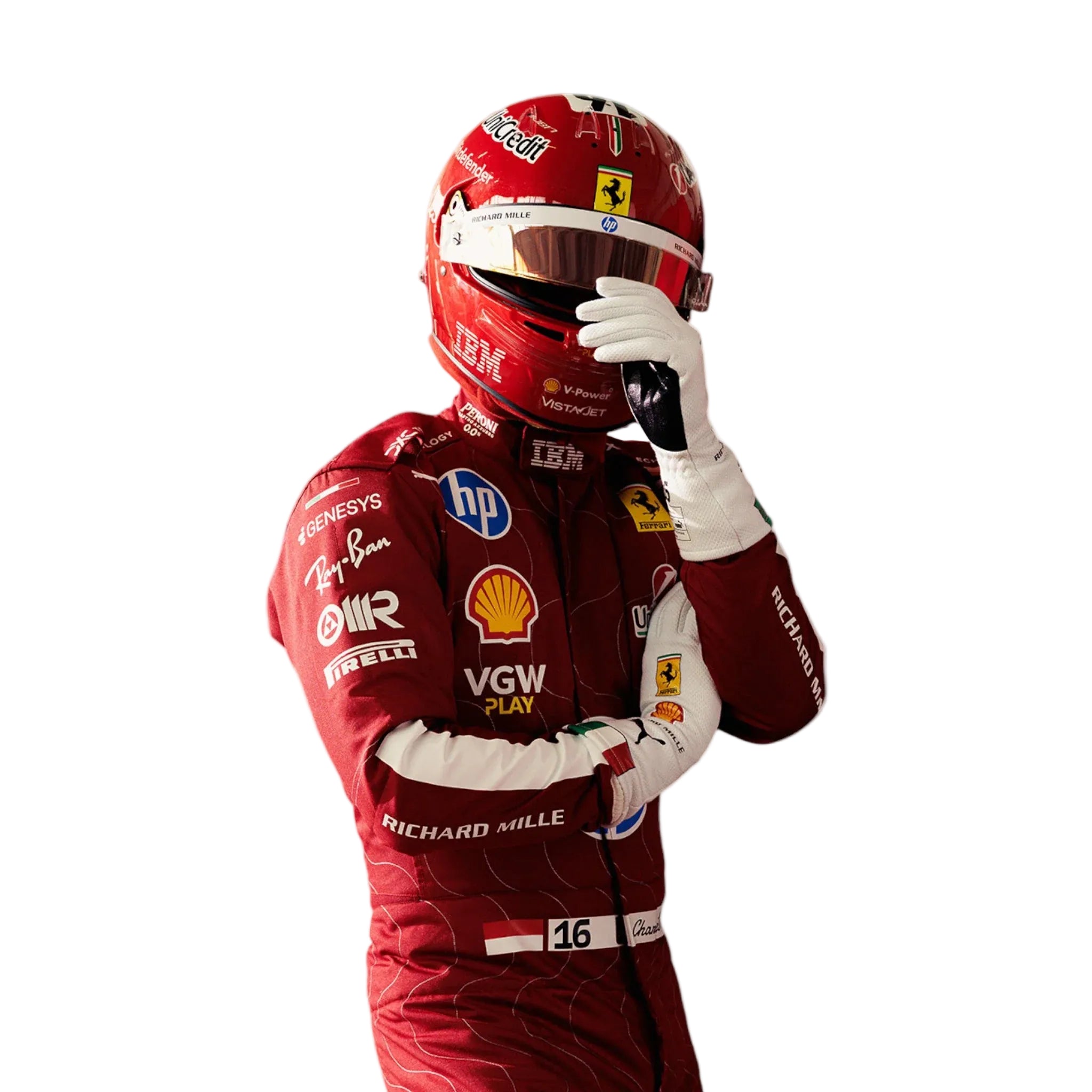 2025 Scuderia Ferrari HP F1 Team Monza GP Race Suit