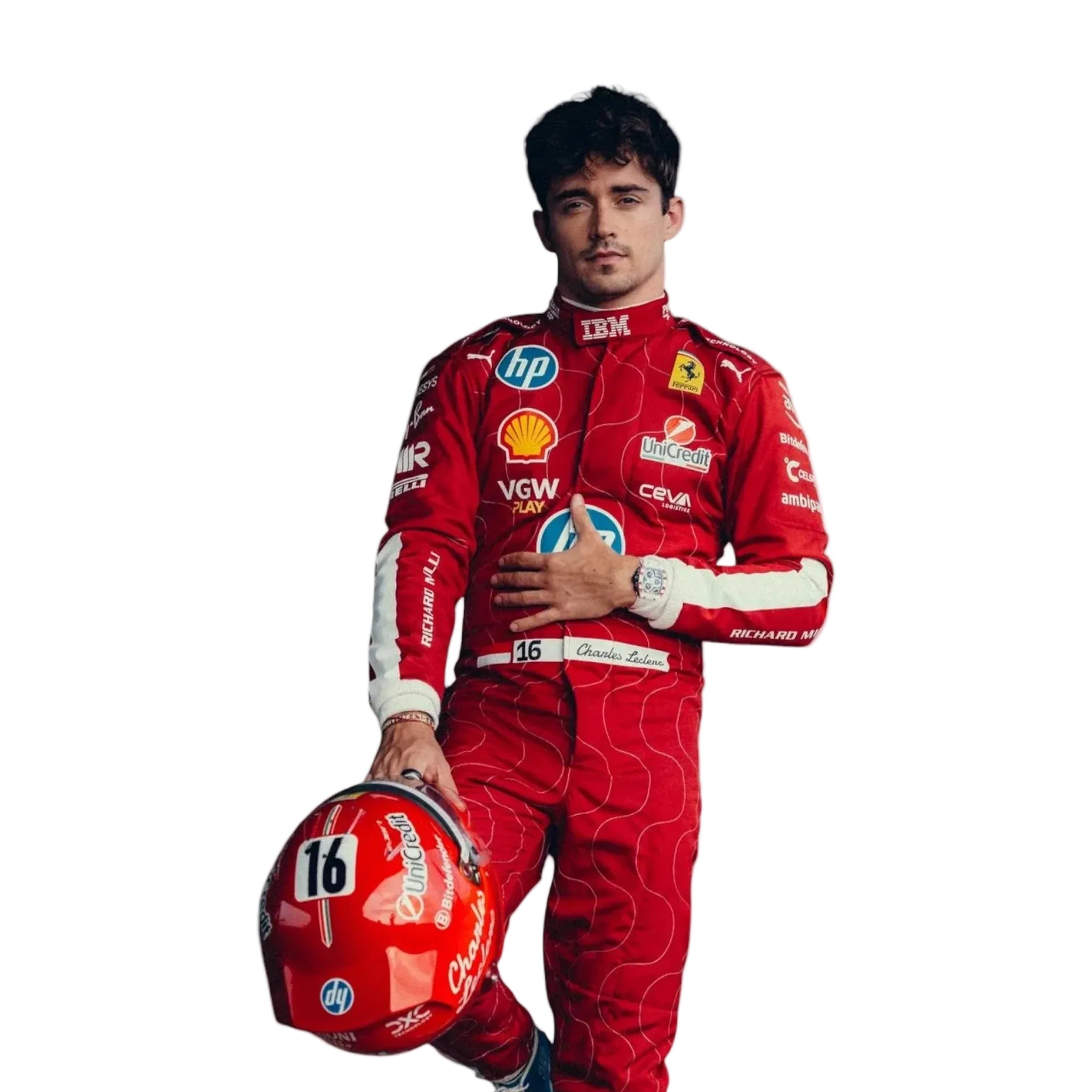 2025 Scuderia Ferrari HP F1 Team Monza GP Race Suit