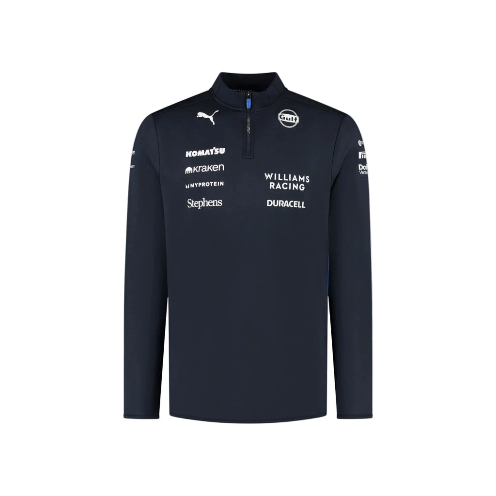 2025 Williams Racing F1 Team 14 Zip Sweater