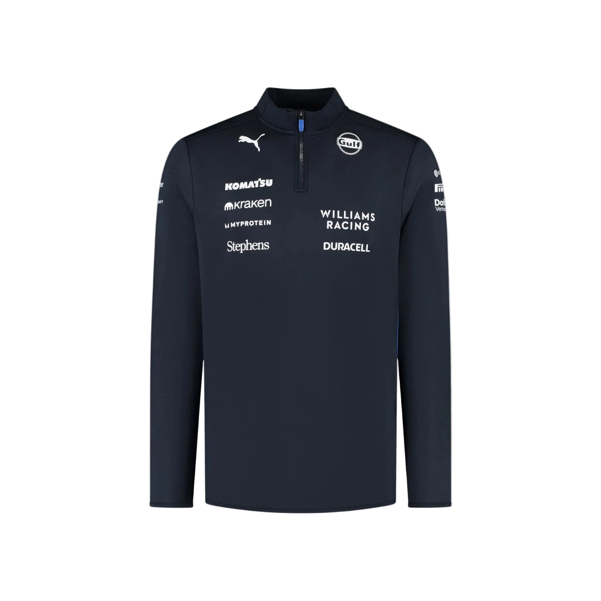 2025 Williams Racing F1 Team 14 Zip Sweater