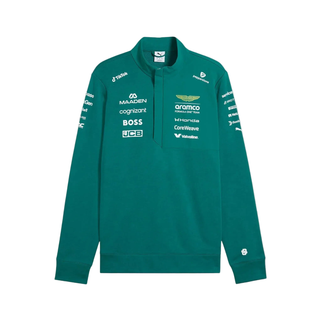 2026 Aston Martin F1 Team Half Zip Sweater