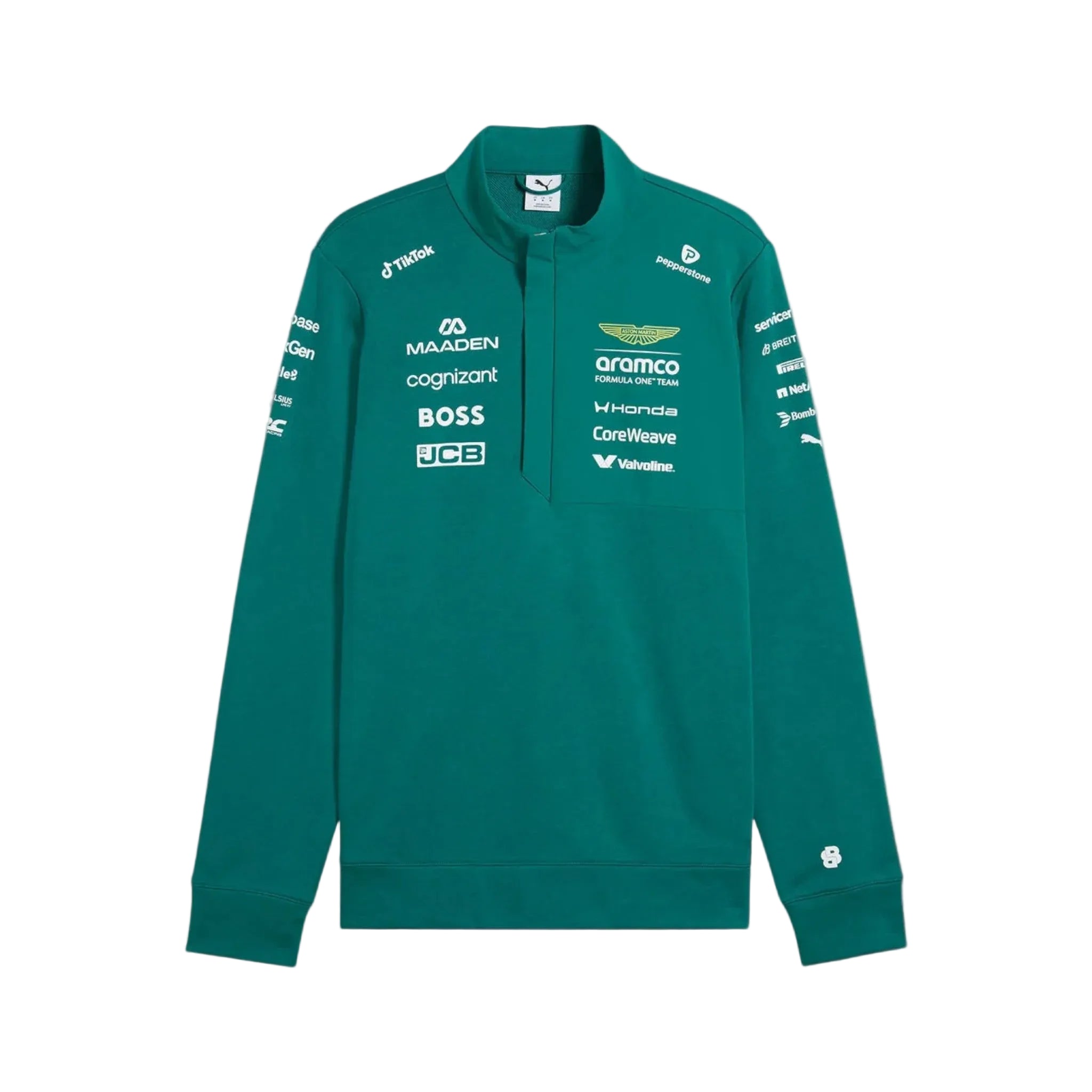 2026 Aston Martin F1 Team Half Zip Sweater