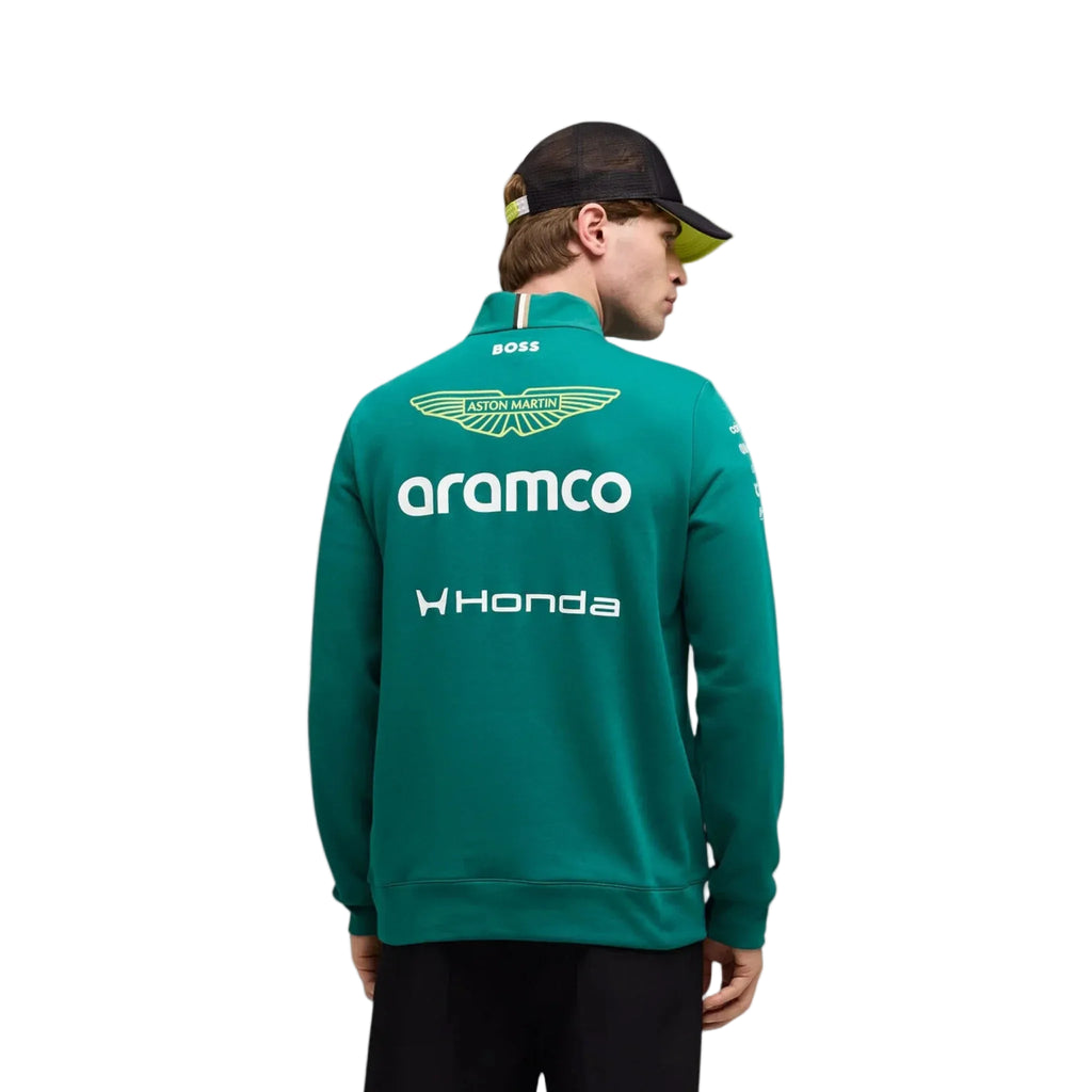 2026 Aston Martin F1 Team Half Zip Sweater