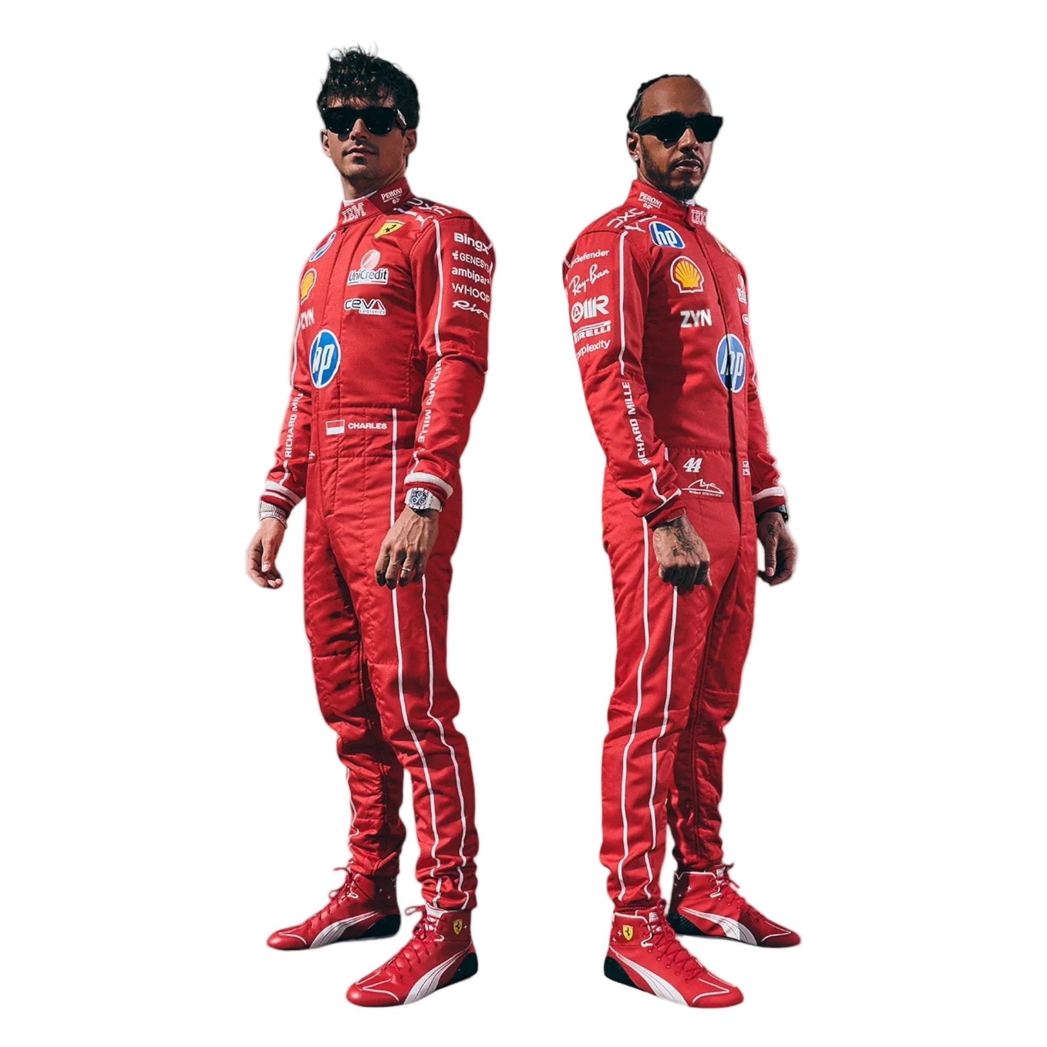 2026 Charles Leclerc Scuderia Ferrari HP Italian GP F1 Race Suit