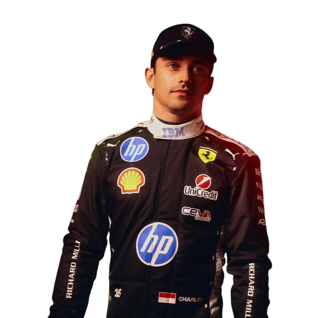 2026 Charles Leclerc Scuderia Ferrari HP Singapore GP F1 Race Suit