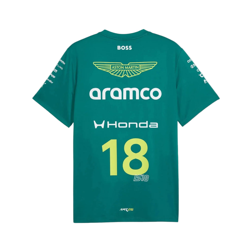 2026 Lance Stroll Aston Martin F1 T-shirt