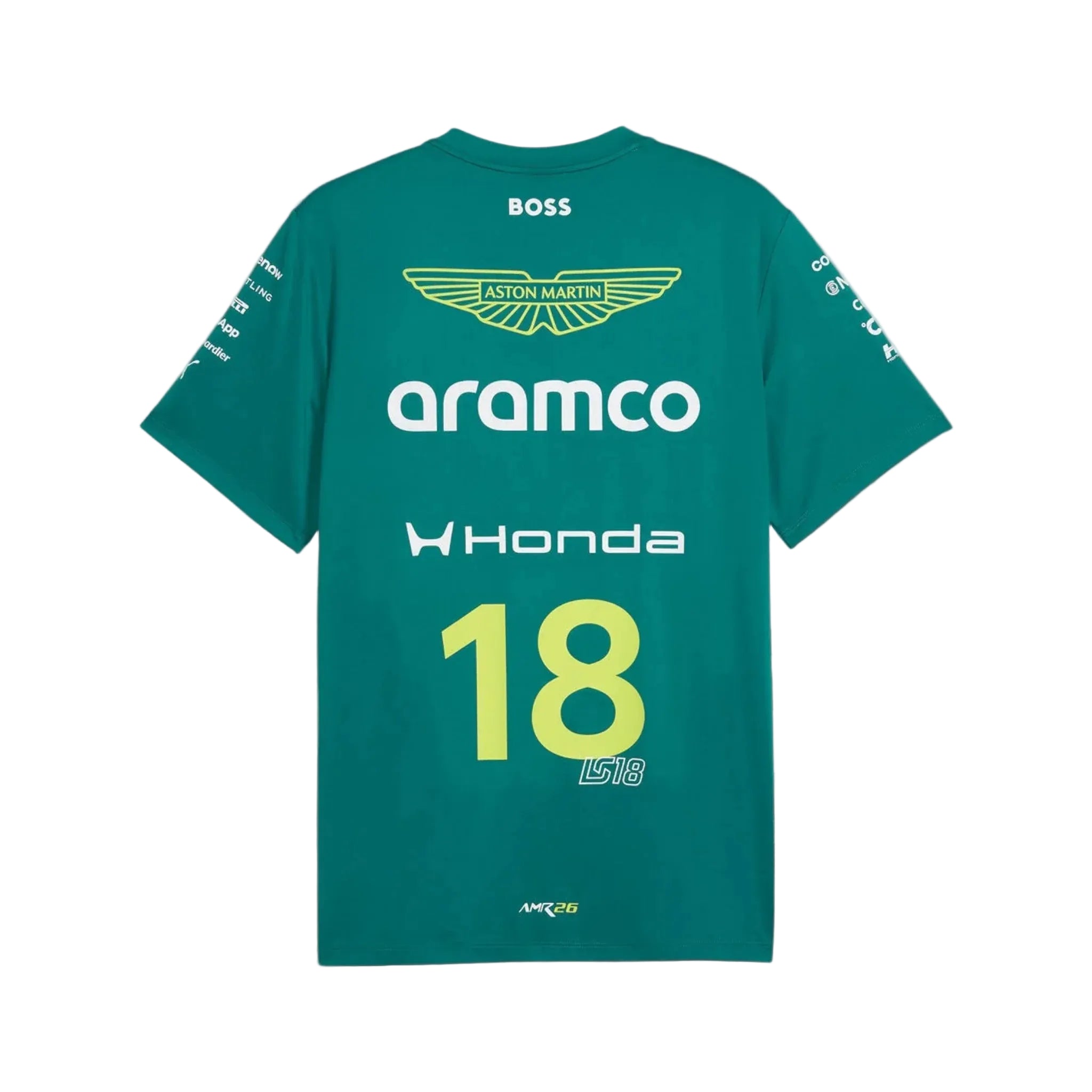 2026 Lance Stroll Aston Martin F1 T-shirt