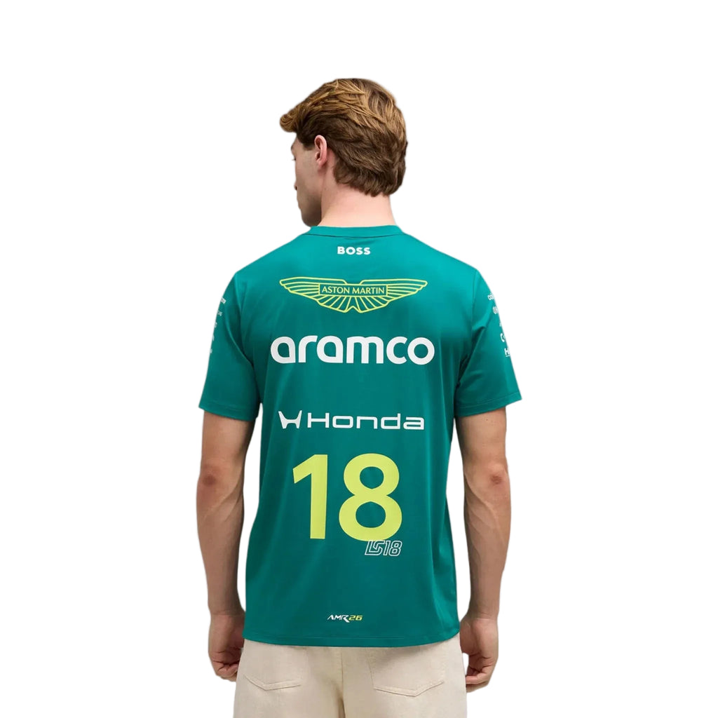 2026 Lance Stroll Aston Martin F1 T-shirt