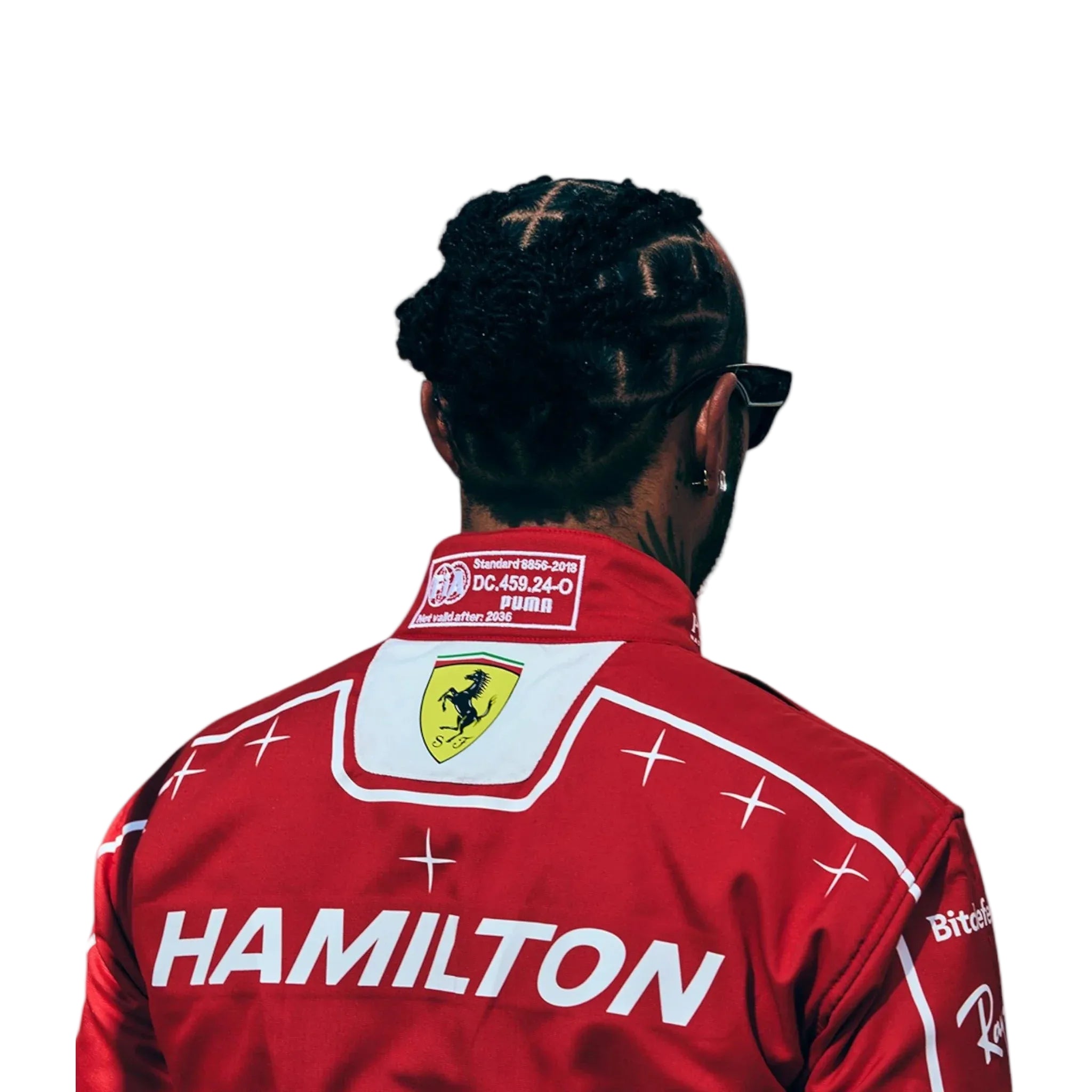 2026 Lewis Hamilton Scuderia Ferrari HP Italian GP F1 Race Suit