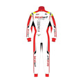2026 Offset PSL BirelART Karting Race Suit  Red and White